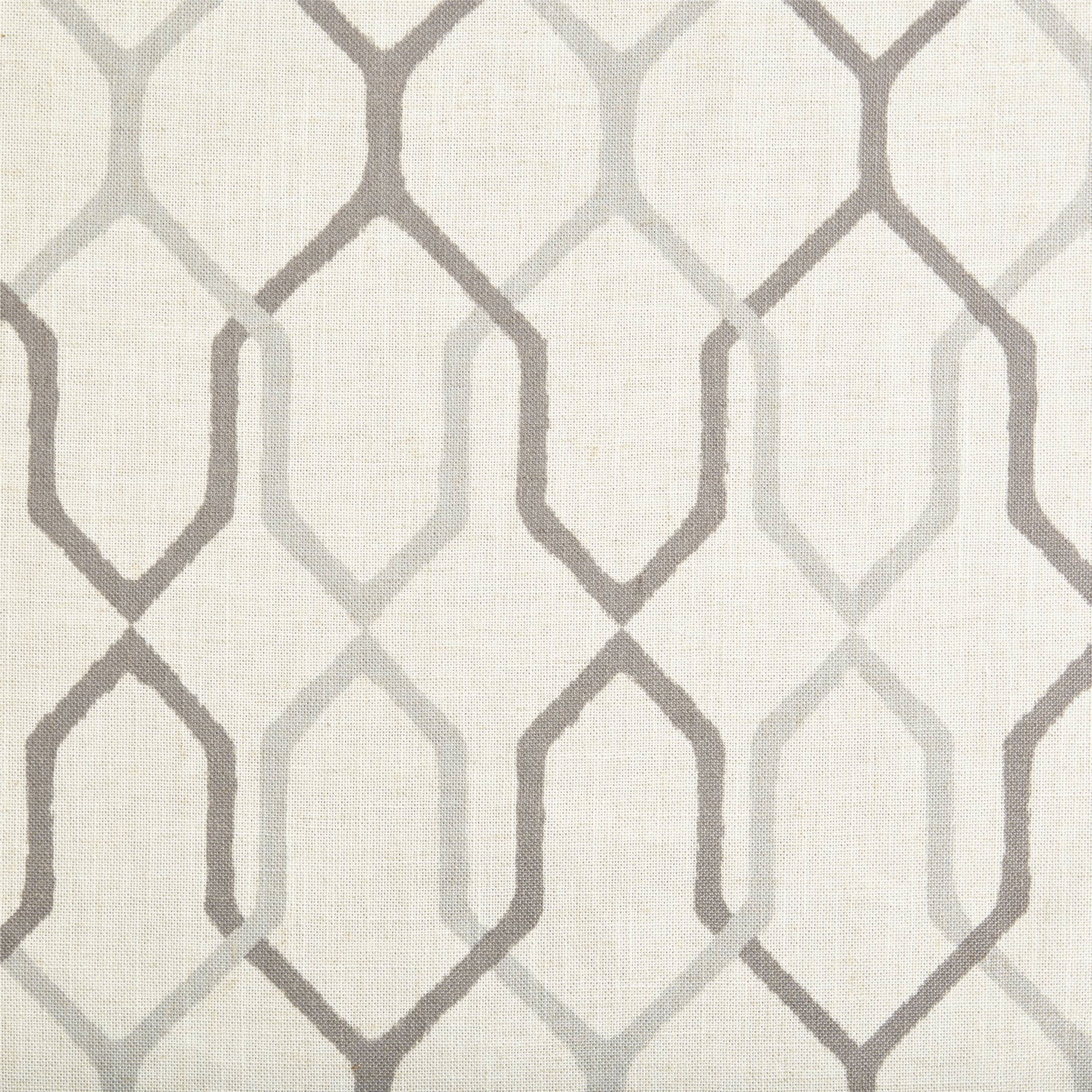 slide 5 of 6, allen + roth 95.0-in Mushroom Geometric Blackout Thermal lined Grommet Single curtain panel, 1 ct