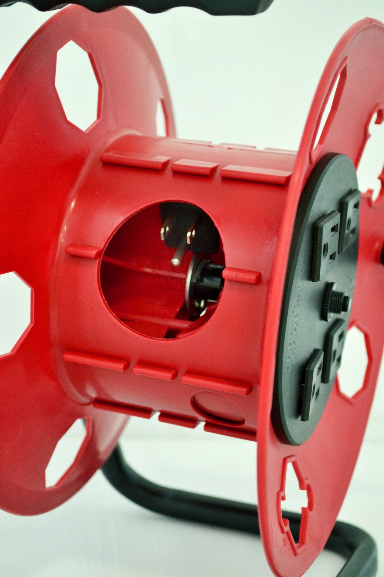 slide 3 of 3, Utilitech 100 Ft. Extension Cord Storage Reel and Stand, 1 ct