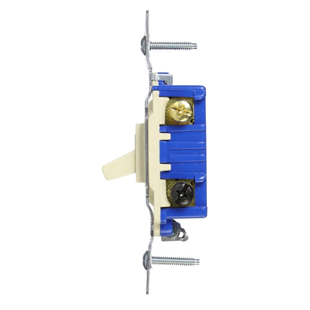 slide 3 of 3, 15-amp 3-way Toggle Light Switch , Ivory, 1 ct