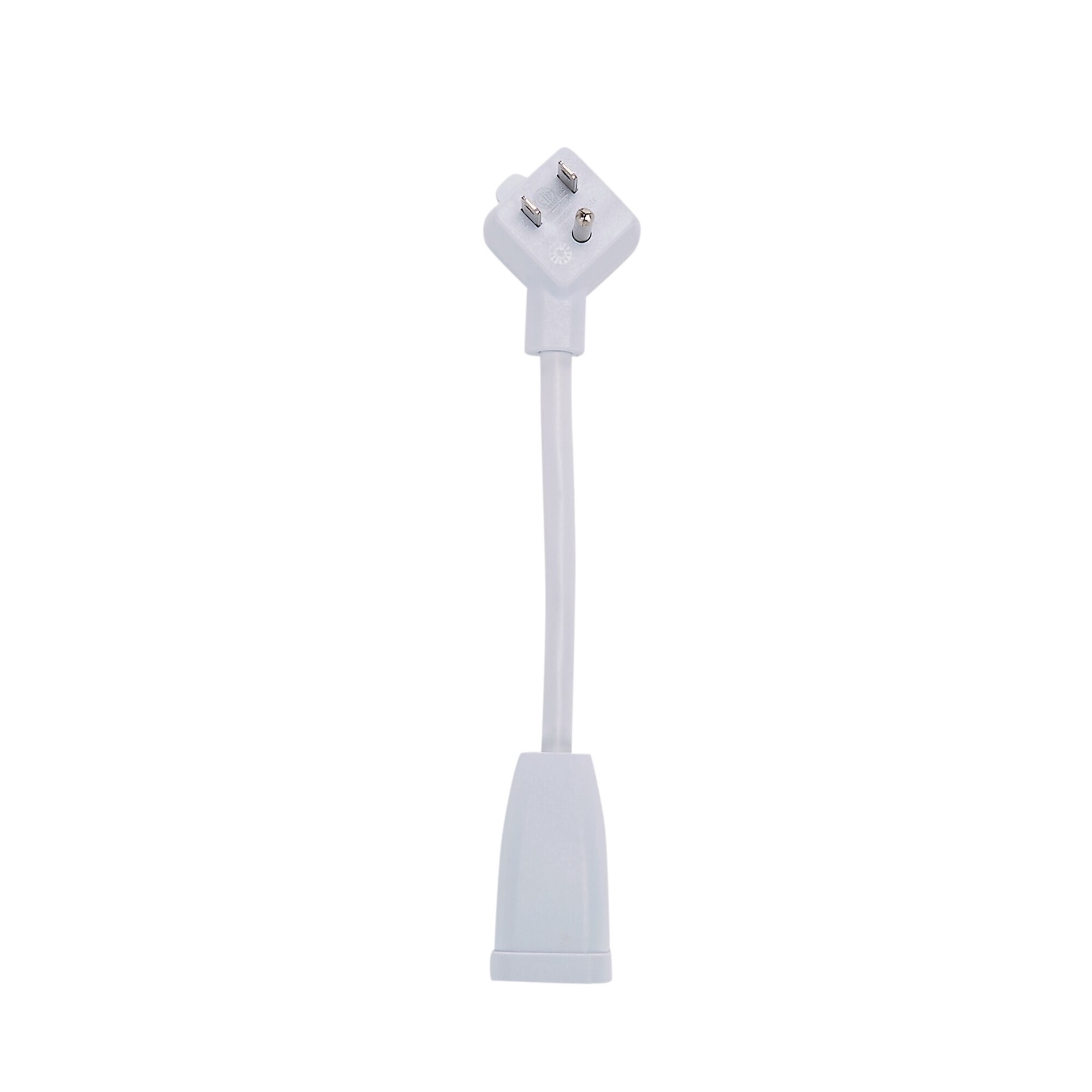 slide 2 of 4, Utilitech 1/2-ft 16 / 1 Light Duty 3 Prong White Indoor Extension Power Cord, 1 ct