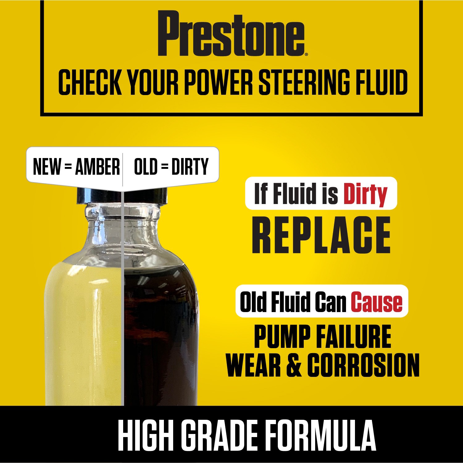 slide 2 of 5, Prestone 12 Ounce(s) Power steering fluids, 1 ct