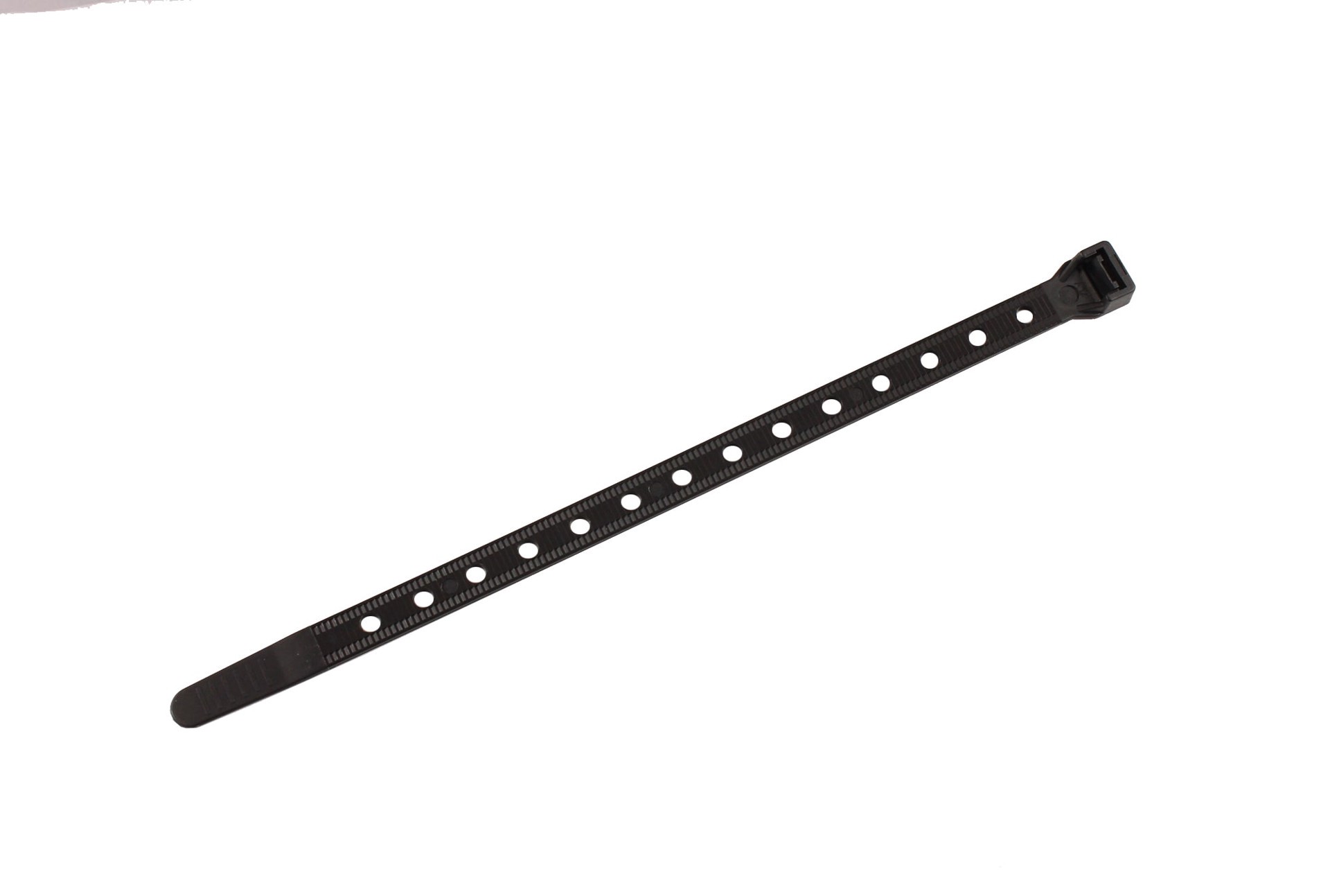 slide 2 of 6, Southwire 8-in 0.65-lb Tensile Strength Nylon Loop cable ties Black with UV Protection 100 -Pack, 1 ct