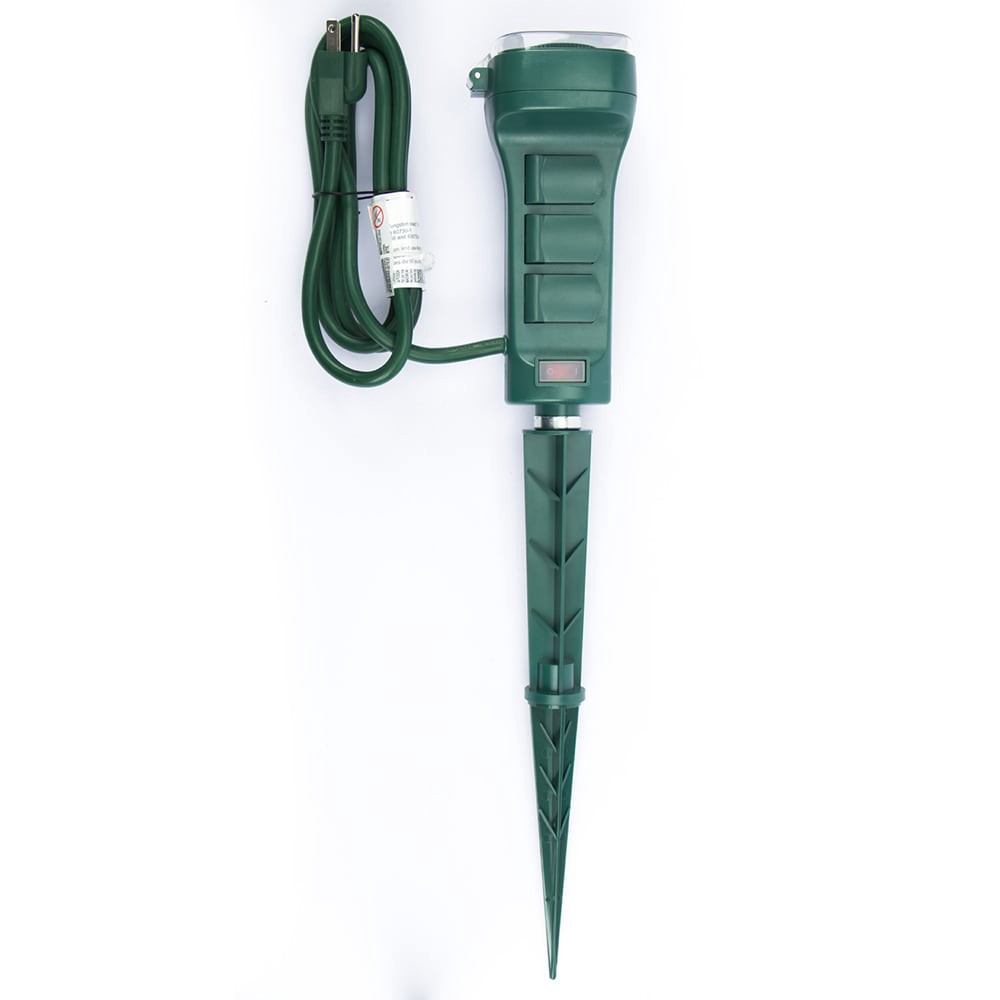 slide 4 of 5, Utilitech 15 -Amps 125-volt Outdoor 6 -Outlet Countdown Analog Lighting Timer, 1 ct