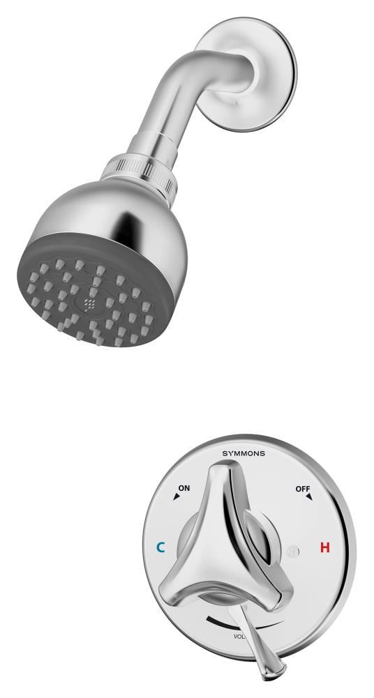slide 1 of 5, Symmons Origins Polished Chrome 2.75-in Built-In Shower Faucet System ( Pressure-balanced Valve Included ), 1 ct
