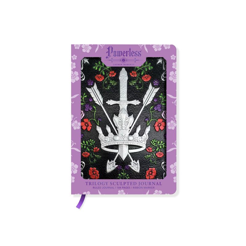 slide 1 of 1, Simon & Schuster Lauren Roberts: Powerless Trilogy Sculpted Journal - (The Powerless Trilogy) (Hardcover), 1 ct