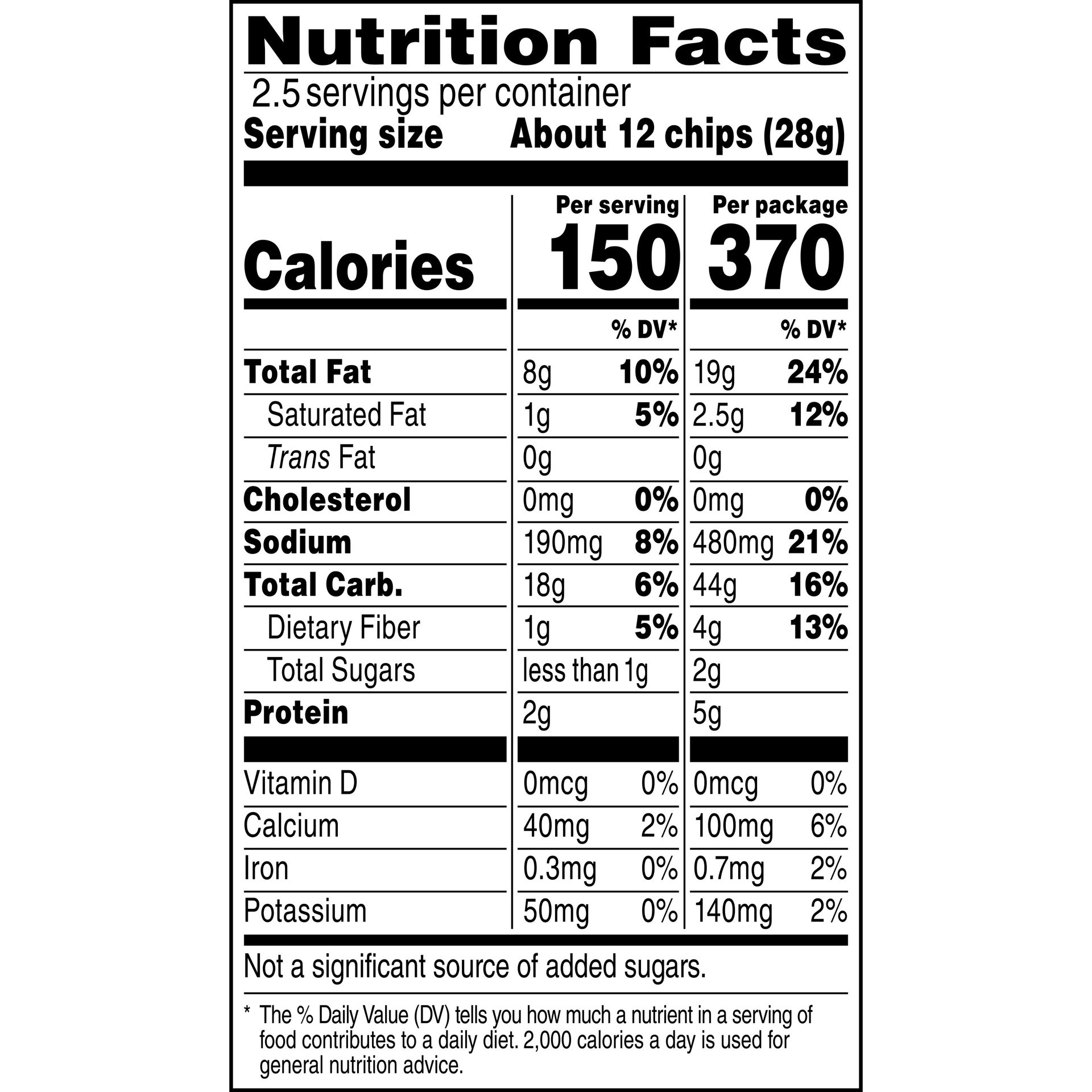 slide 3 of 4, Frito-Lay Doritos Cool Ranch 2.5-oz Corn Chips, 1 ct