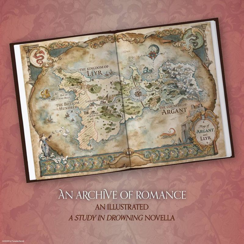 slide 5 of 9, Harper Collins An Archive of Romance Deluxe Illustrated Edition - by Ava Reid (Hardcover), 1 ct