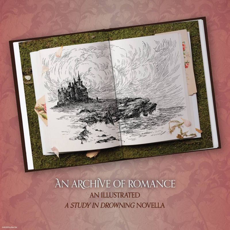 slide 7 of 9, Harper Collins An Archive of Romance Deluxe Illustrated Edition - by Ava Reid (Hardcover), 1 ct