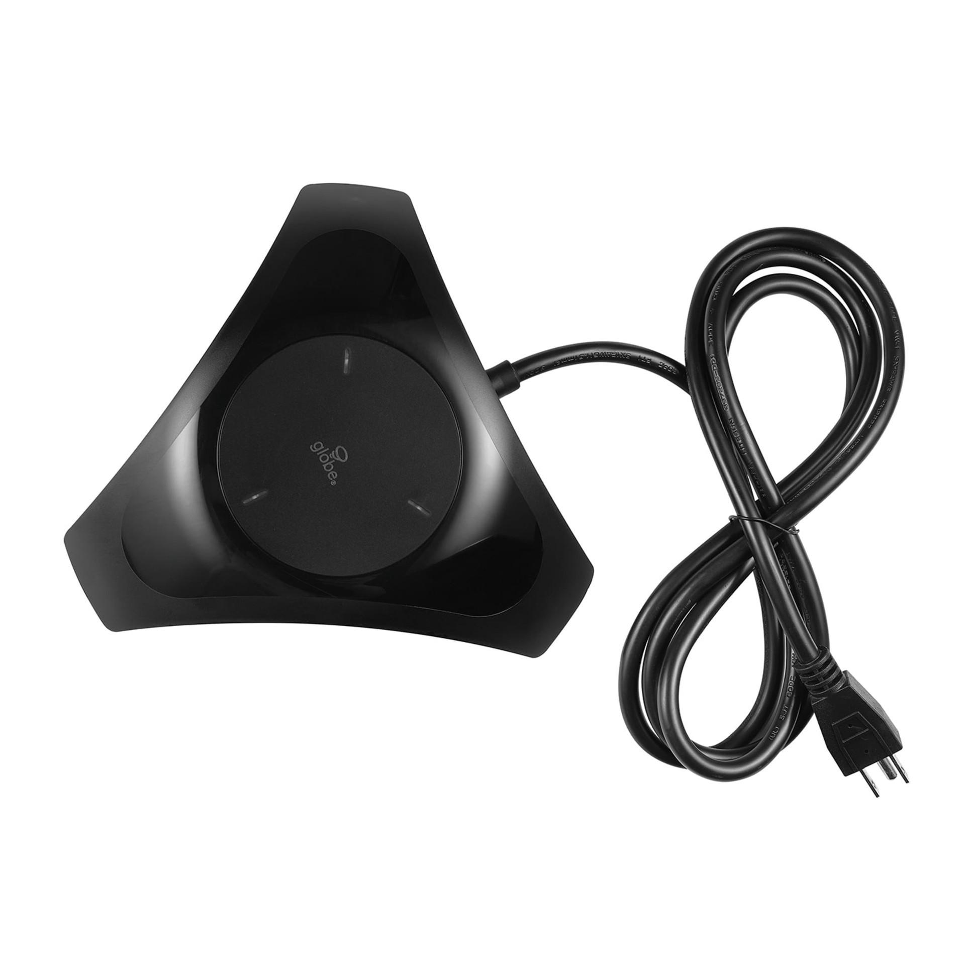 slide 1 of 6, Globe Electric 6-ft 2 -Outlet 450 Joules 1875 -Watts Black Indoor Various receptacles Surge Protector, 1 ct