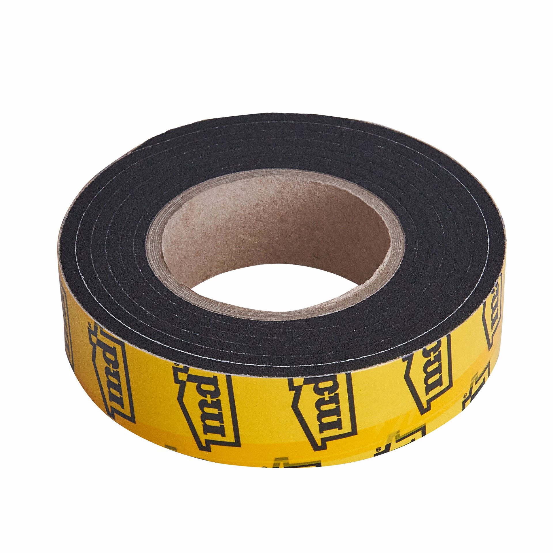 slide 5 of 6, M-D 8-ft x 1-1/2-in x 1-1/2-in Black Foam Window Weatherstrip, 1 ct