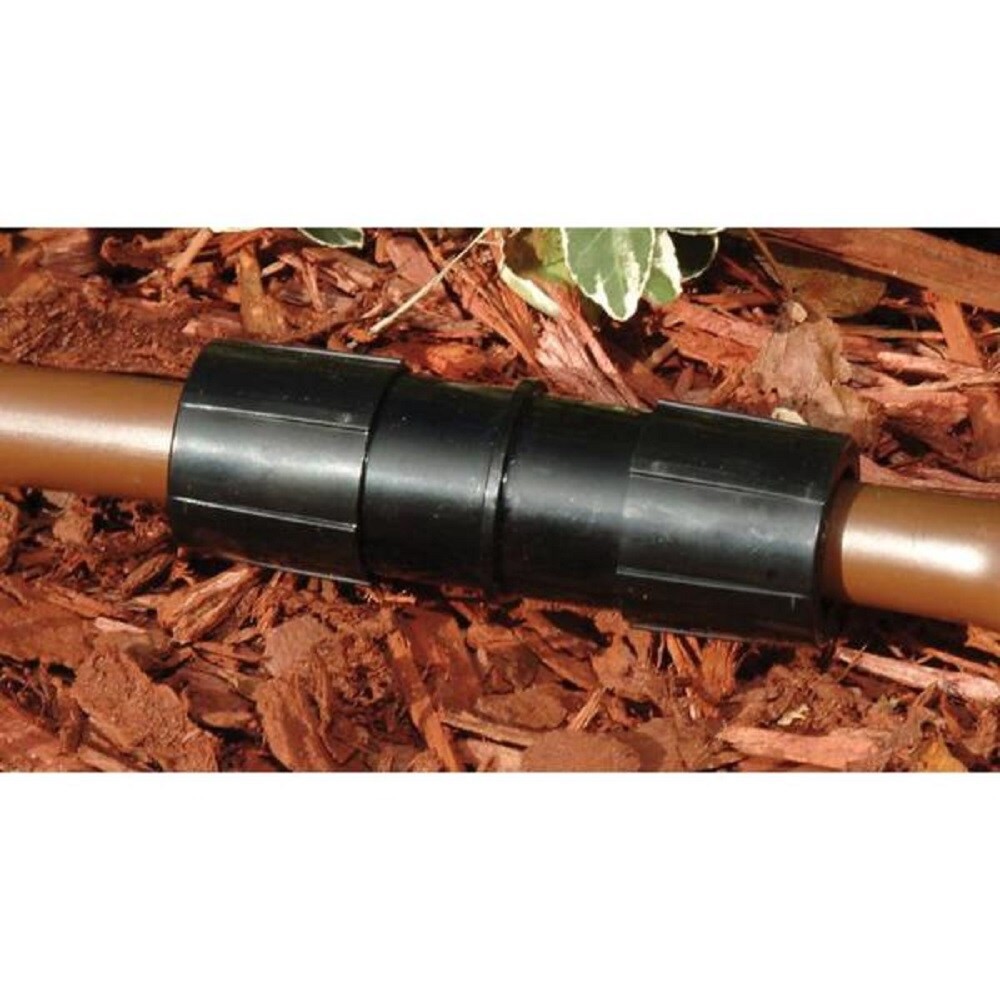 slide 2 of 3, Rain Bird 1/2-in Acetal Compression Drip Irrigation Coupling, 1 ct