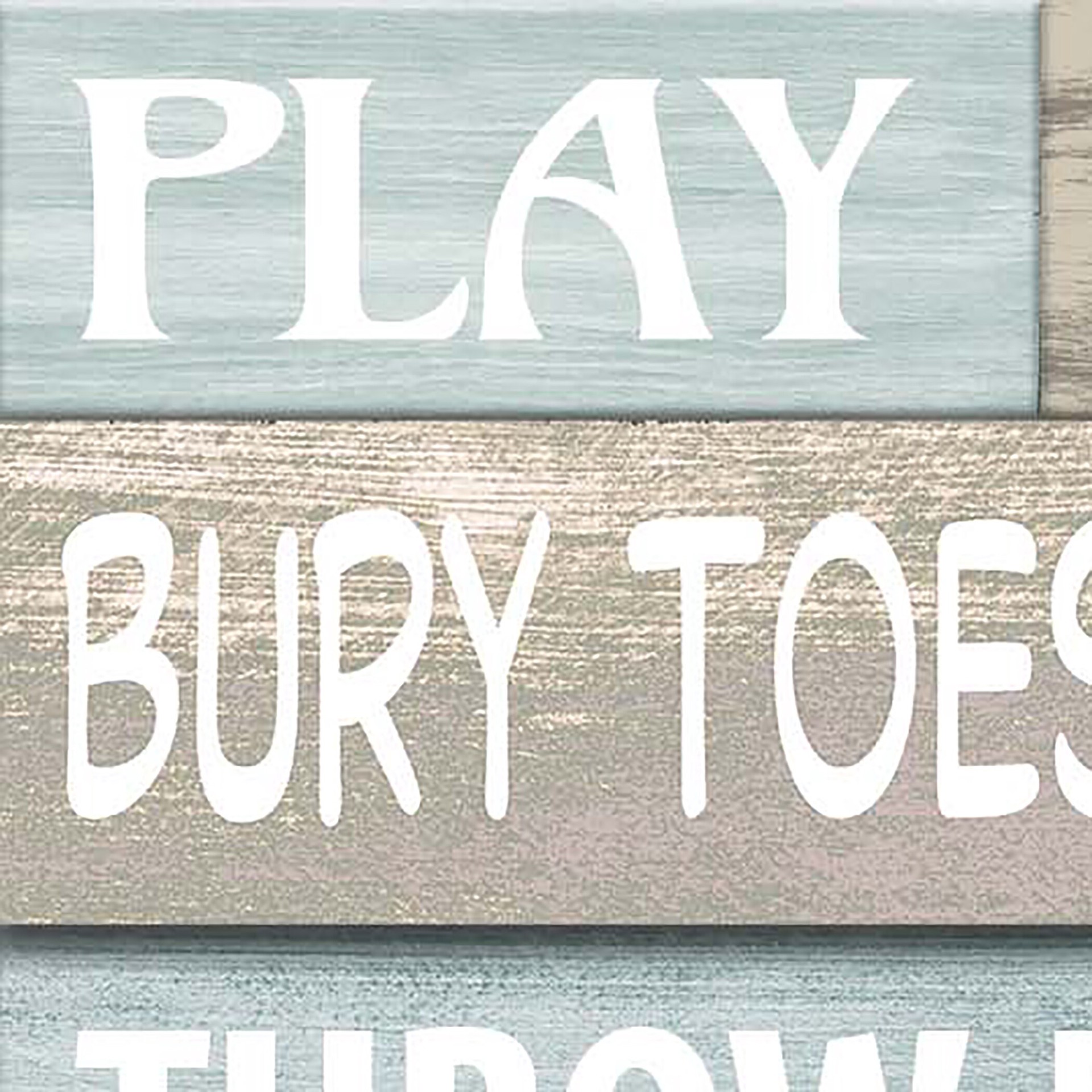 slide 2 of 4, allen + roth 12-in H x 29.5-in W Coastal Print, 1 ct