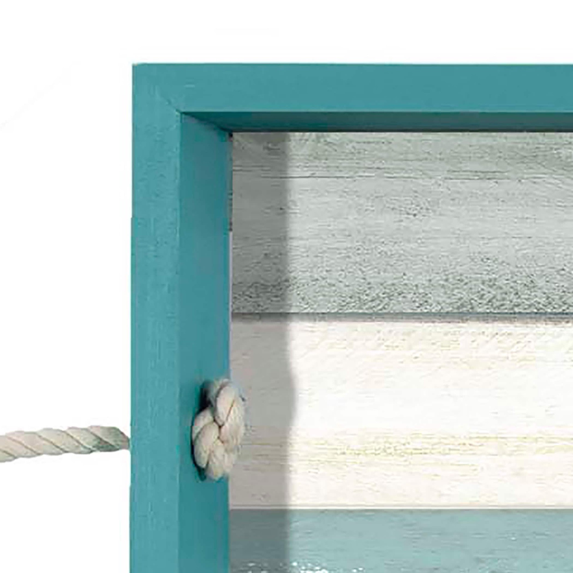 slide 2 of 4, allen + roth Framed 12-in H x 18.625-in W Coastal Wood Print, 1 ct