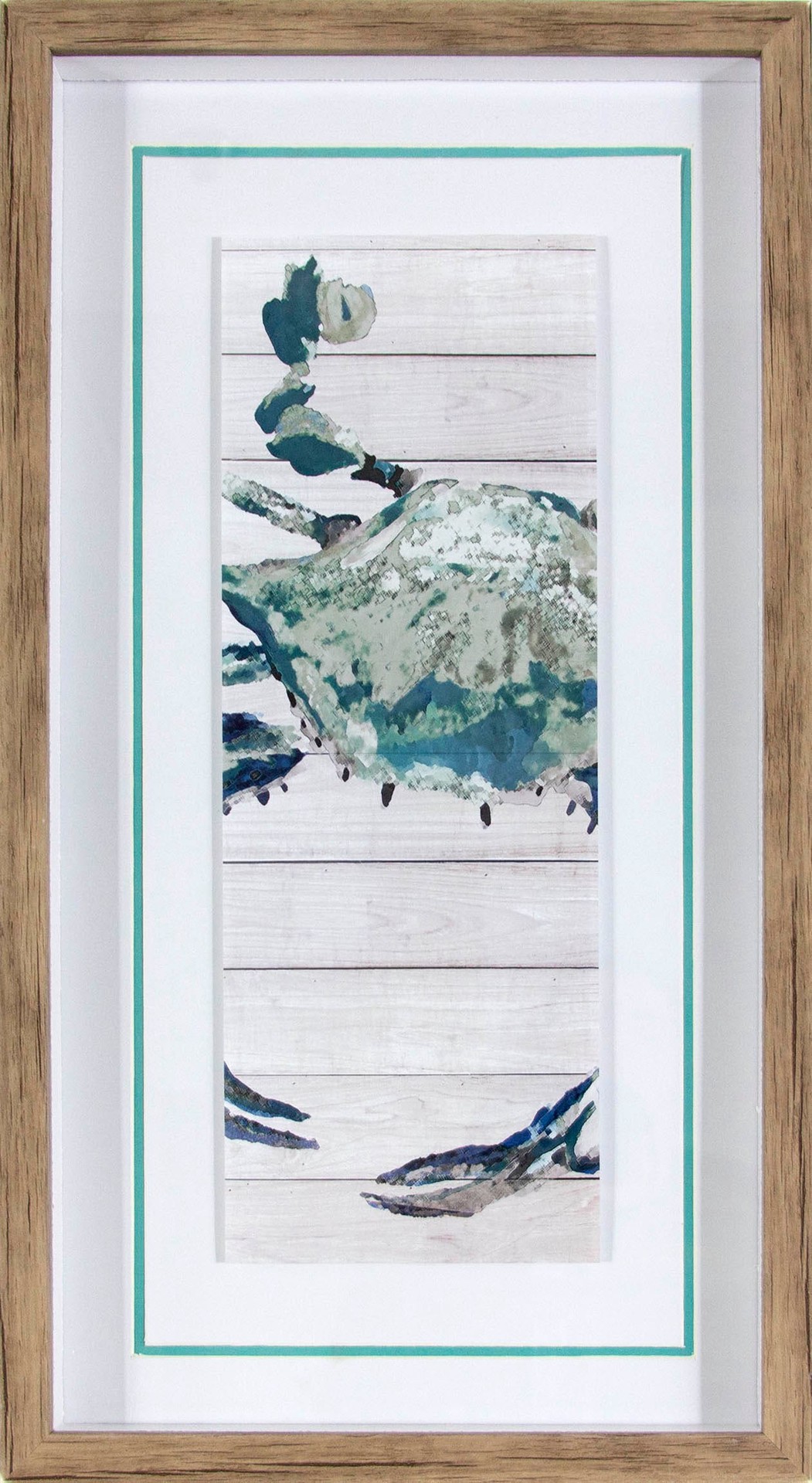 slide 1 of 4, allen + roth Framed 12-in H x 22-in W Coastal Print, 1 ct