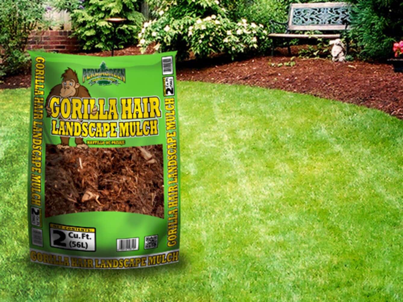slide 5 of 5, 2-cu ft Reddish Brown 100% Cedar Bark Mulch, 1 ct