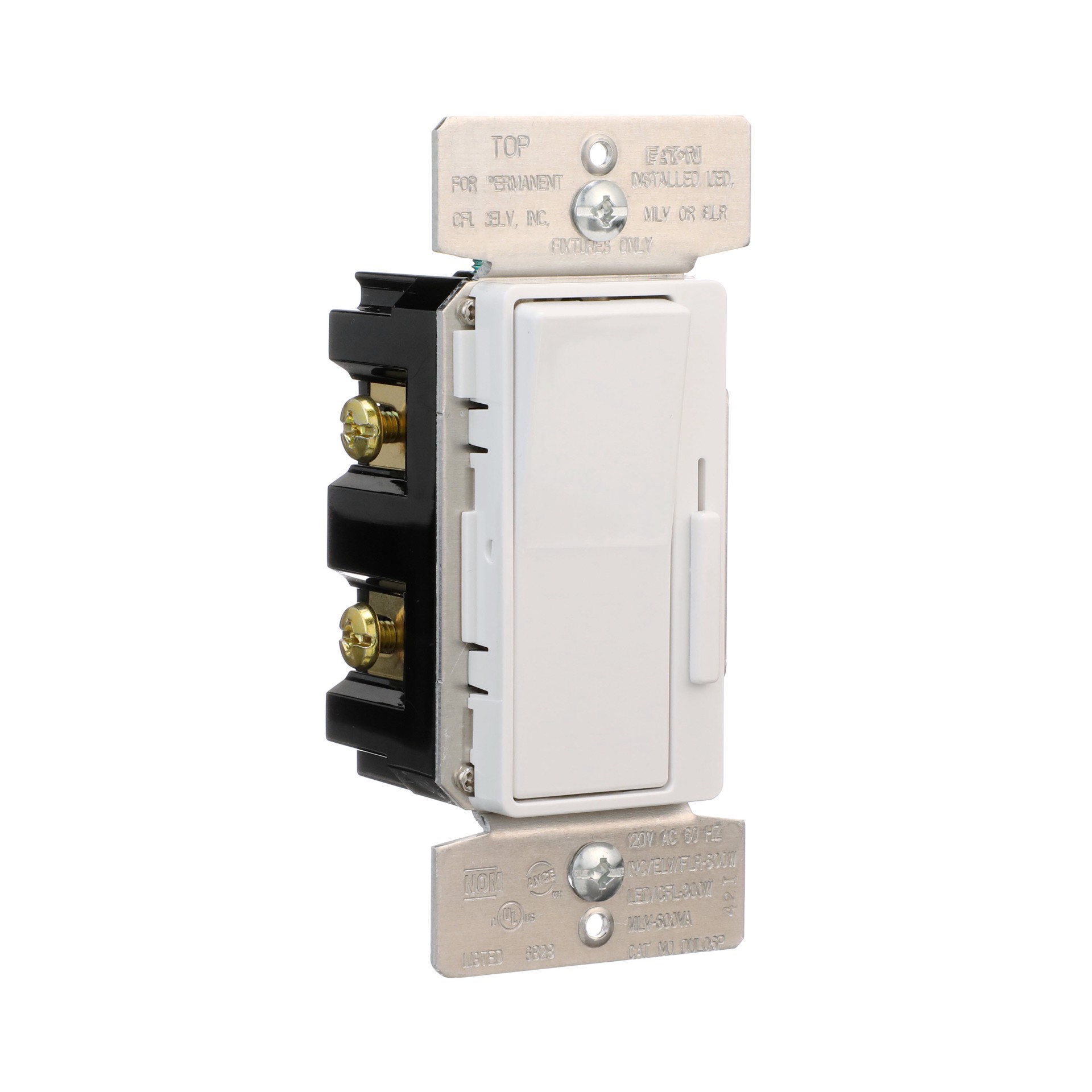 slide 6 of 6, Eaton Universal Single-pole/3-way LED Decorator Light dimmer White 2 -Pack, 1 ct