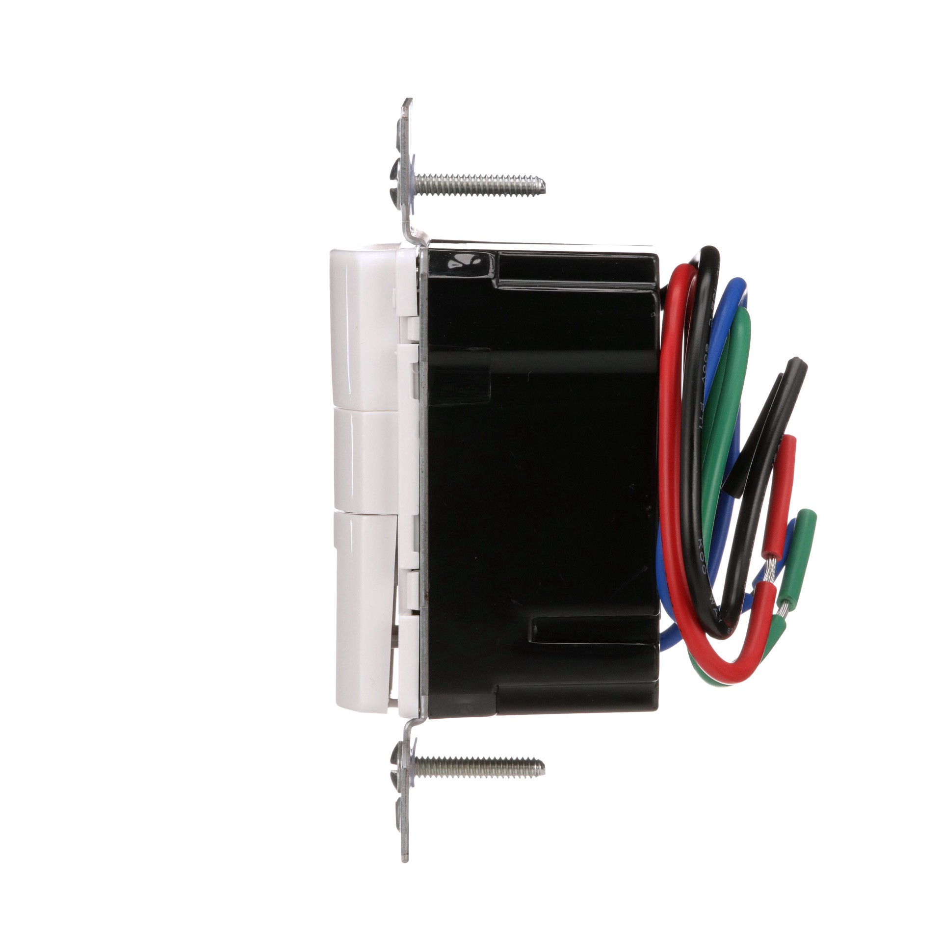 slide 4 of 6, Eaton Single-pole/3-way 5 -Amp Vacancy Motion Sensor Light Switch , White/Light Almond/Ivory, 1 ct