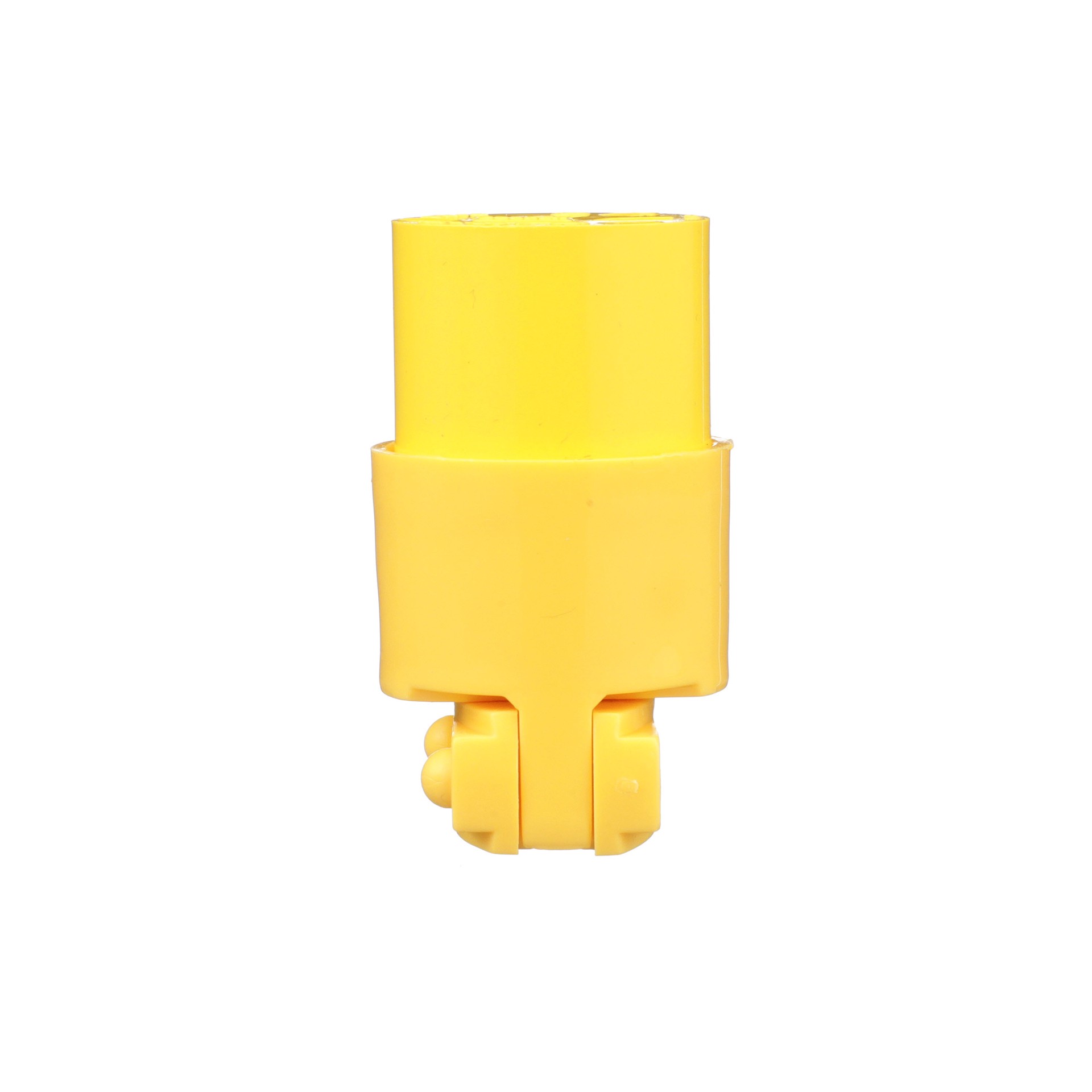 slide 3 of 6, Eaton 15-Amp 125 -Volt NEMA 5-15 3-wire grounding Heavy-duty Straight Connector , Yellow, 1 ct