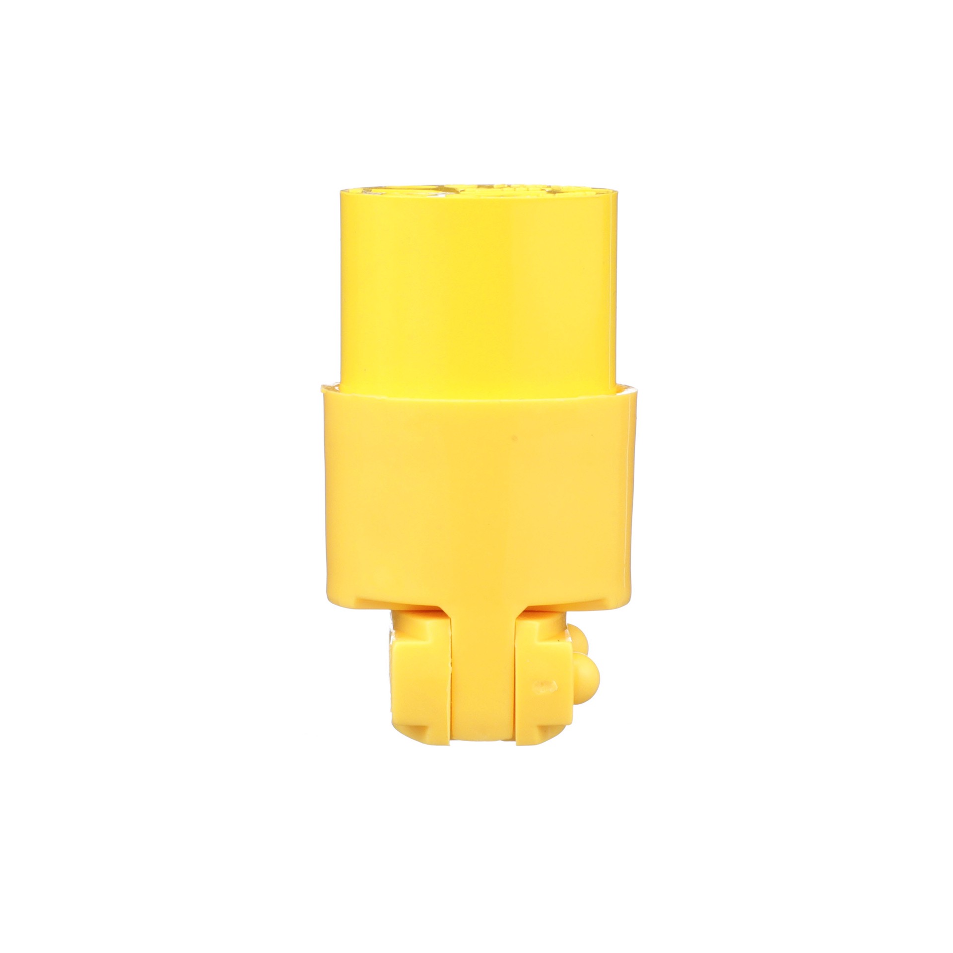 slide 5 of 6, Eaton 15-Amp 125 -Volt NEMA 5-15 3-wire grounding Heavy-duty Straight Connector , Yellow, 1 ct