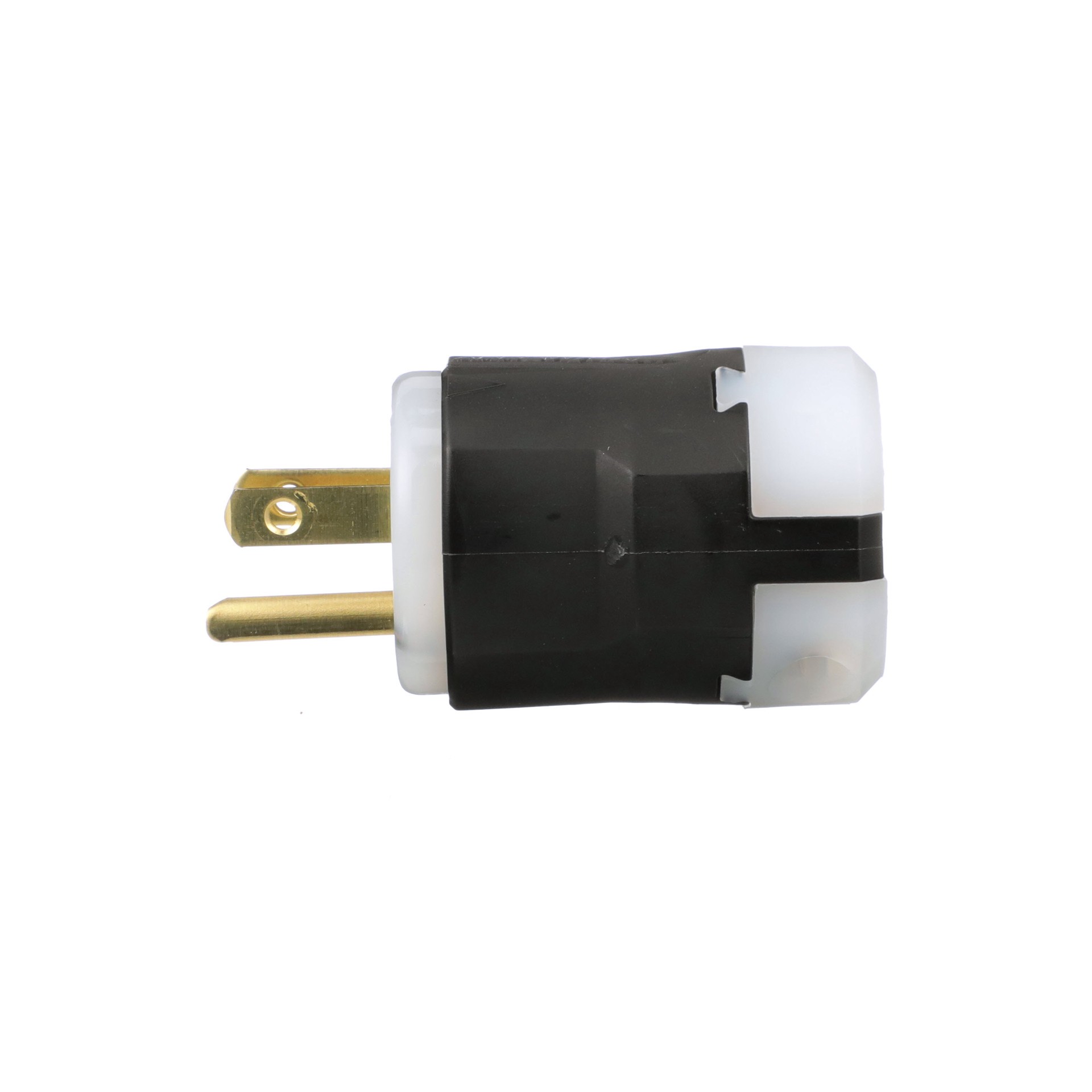 slide 3 of 6, Eaton Arrow Hart Arrow Hart 15-Amp 125 -Volt NEMA 5-15 3-wire grounding Industrial Straight Plug , Black, 1 ct