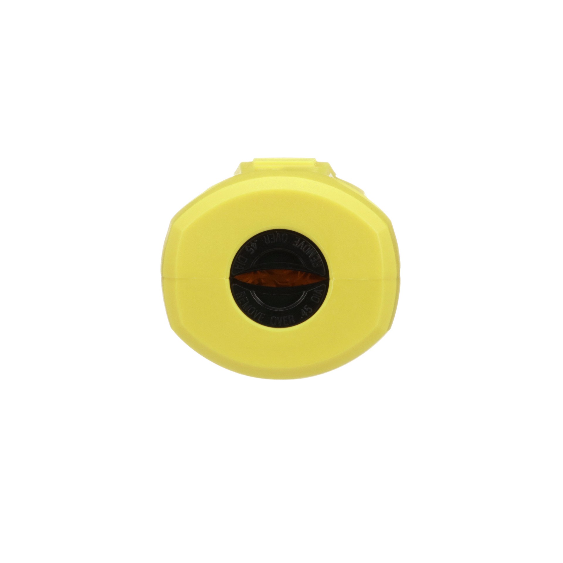 slide 4 of 6, Eaton Arrow Hart Arrow Hart 20-Amp 125 -Volt NEMA 5-20 3-wire grounding Heavy-duty Straight Plug , Yellow, 1 ct