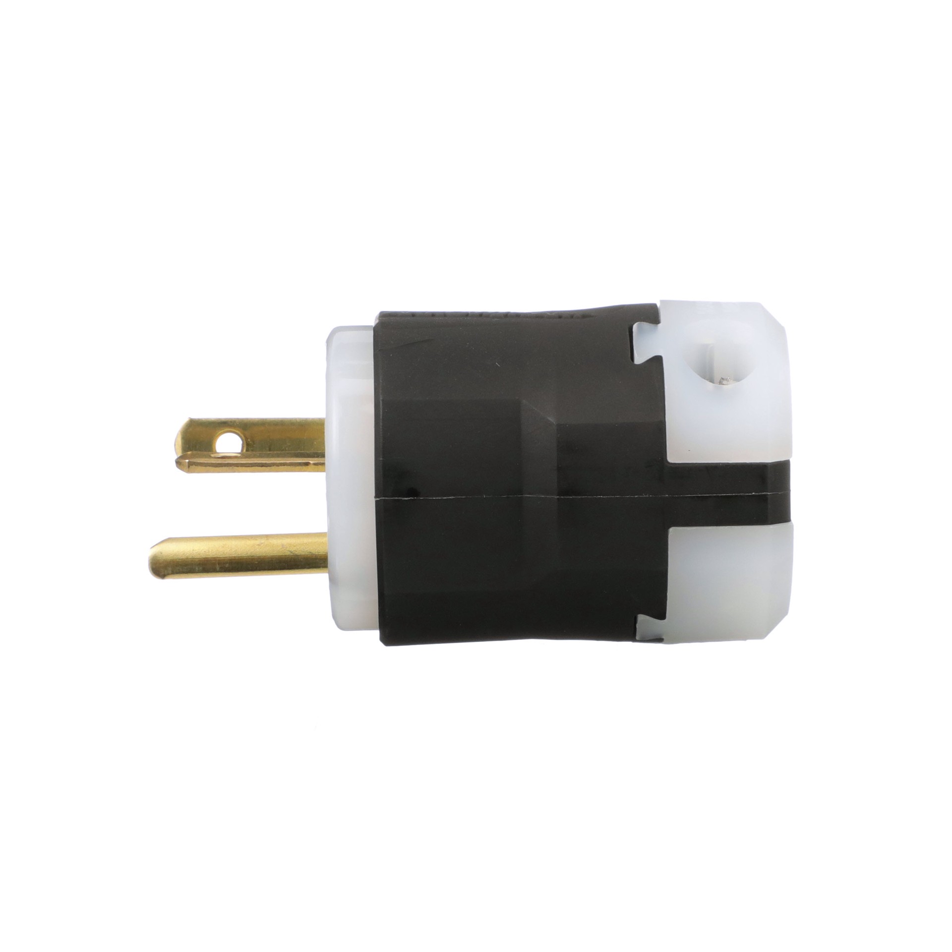 slide 3 of 6, Eaton Arrow Hart Arrow Hart 20-Amp 125 -Volt NEMA 5-20 3-wire grounding Industrial Straight Plug , Black, 1 ct