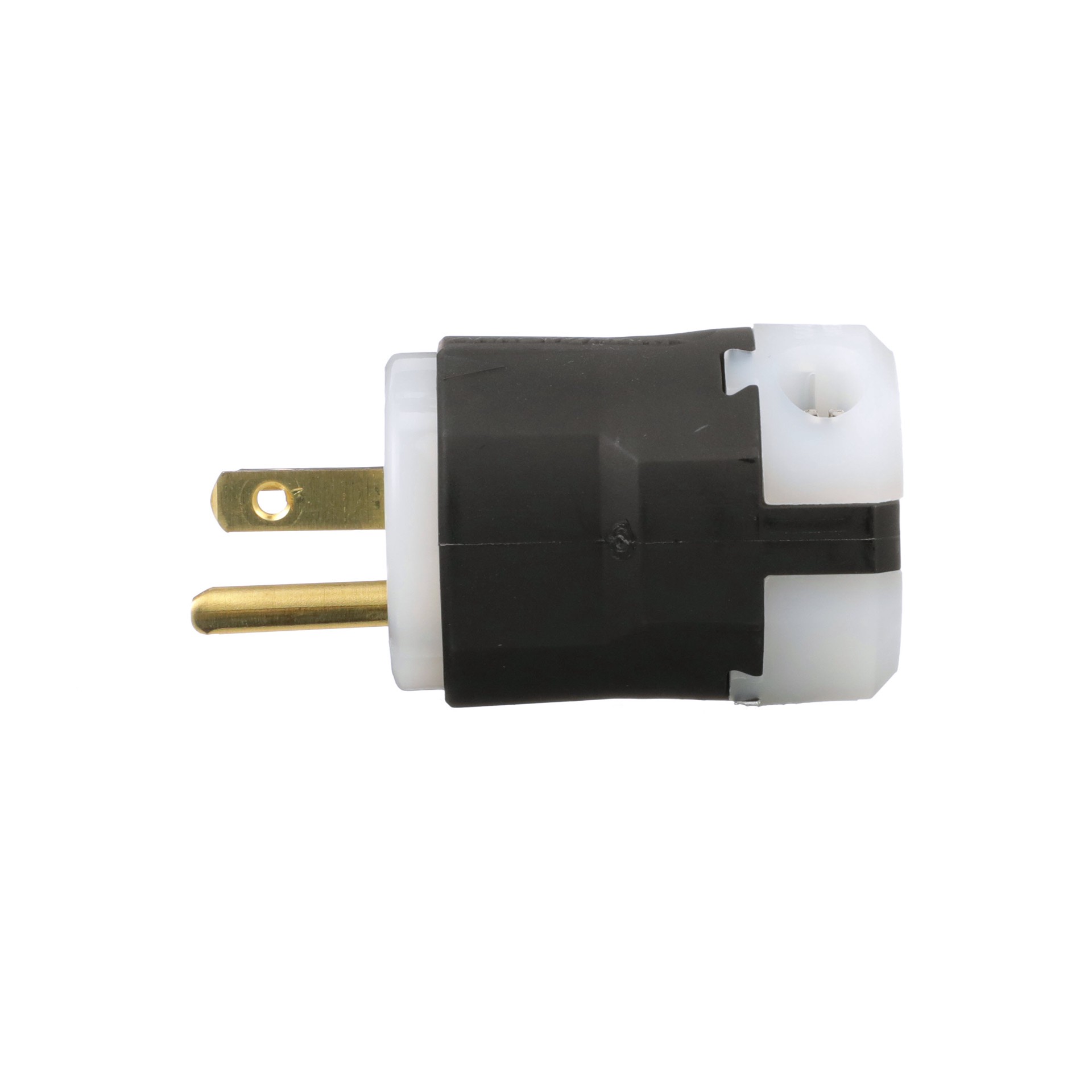 slide 3 of 6, Eaton Arrow Hart Arrow Hart 20-Amp 250 -Volt NEMA 6-20 3-wire grounding Industrial Straight Plug , Black, 1 ct