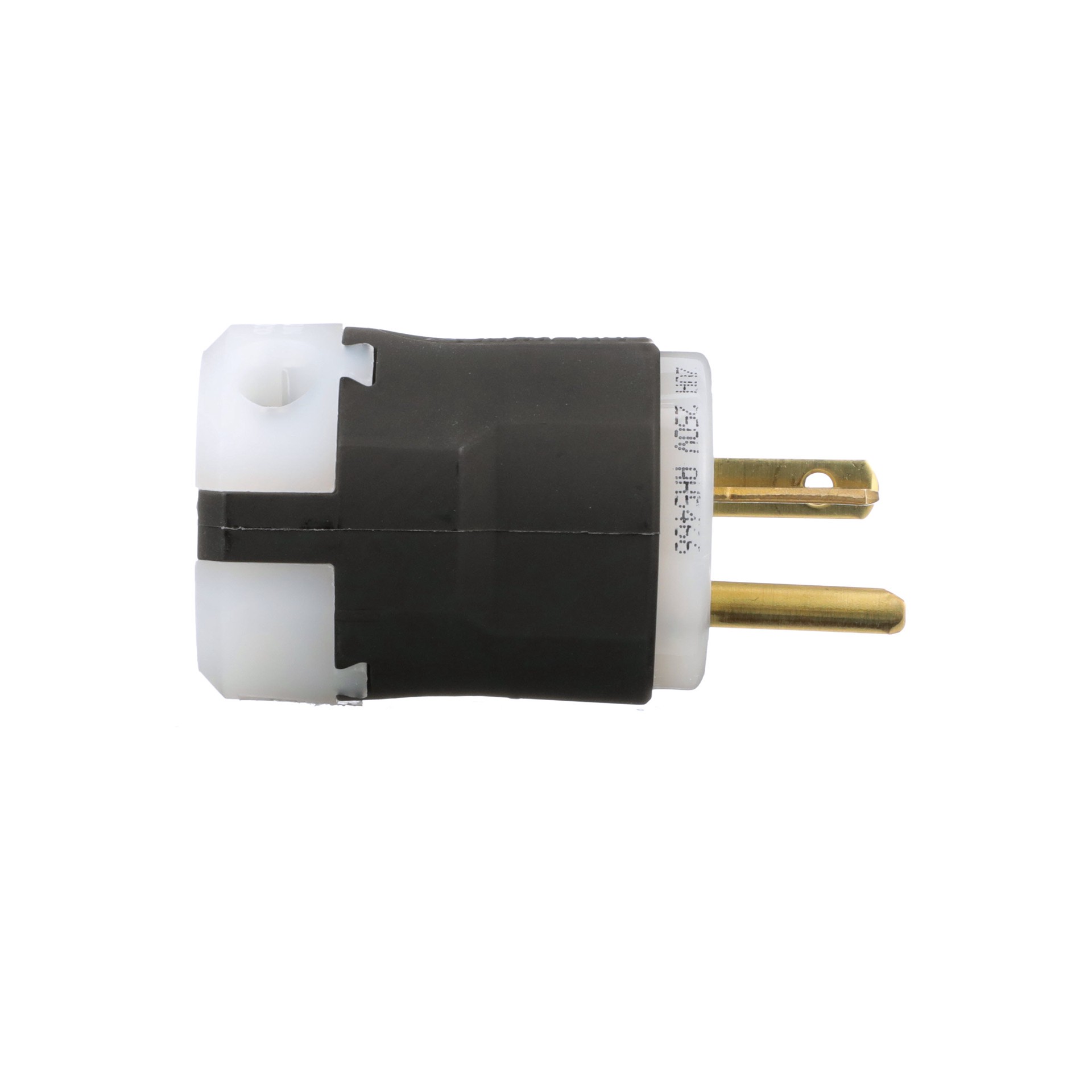 slide 5 of 6, Eaton Arrow Hart Arrow Hart 20-Amp 250 -Volt NEMA 6-20 3-wire grounding Industrial Straight Plug , Black, 1 ct