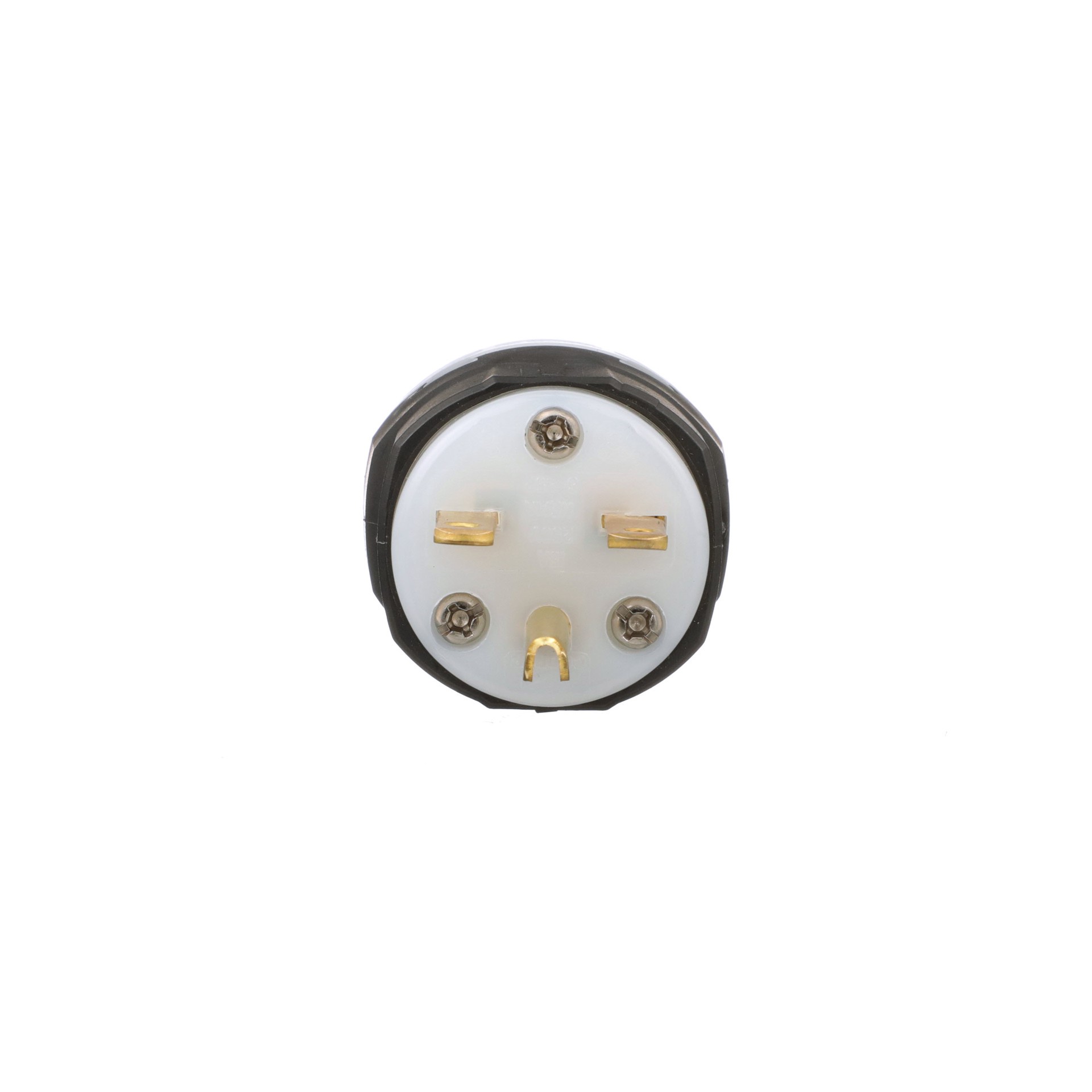 slide 2 of 6, Eaton Arrow Hart Arrow Hart 15-Amp 250 -Volt NEMA 6-15 3-wire grounding Industrial Straight Plug , Black, 1 ct