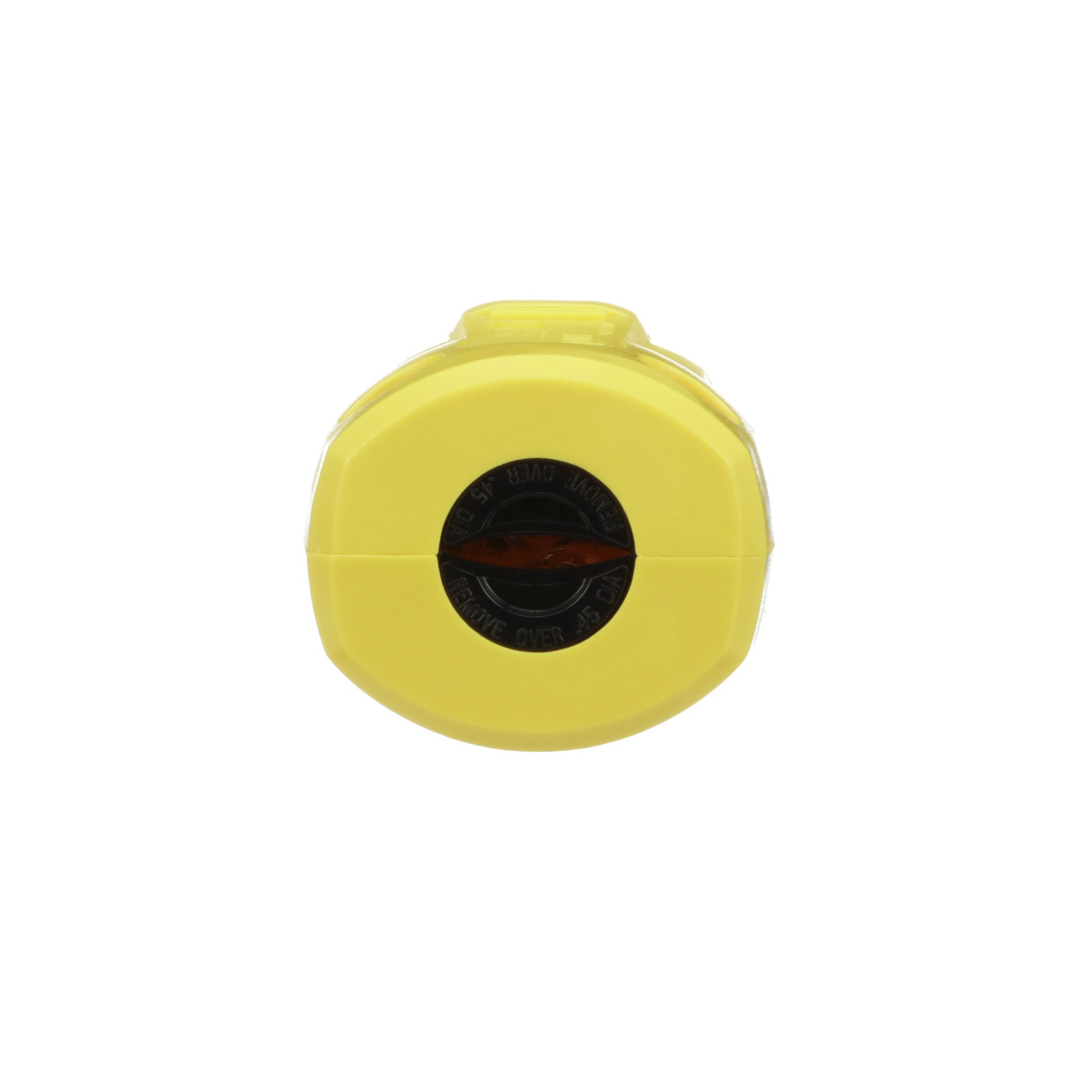 slide 4 of 6, Eaton Arrow Hart Arrow Hart 15-Amp 125 -Volt NEMA 5-15 3-wire grounding Heavy-duty Straight Connector , Yellow, 1 ct