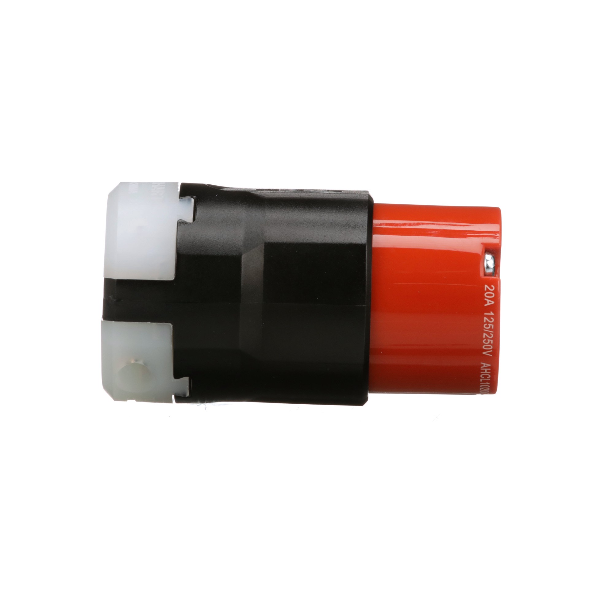 slide 5 of 6, Eaton Arrow Hart 20-Amp 125/250-Volt NEMA L14-20c 4-wire Grounding Industrial Locking Connector, Orange, 1 ct