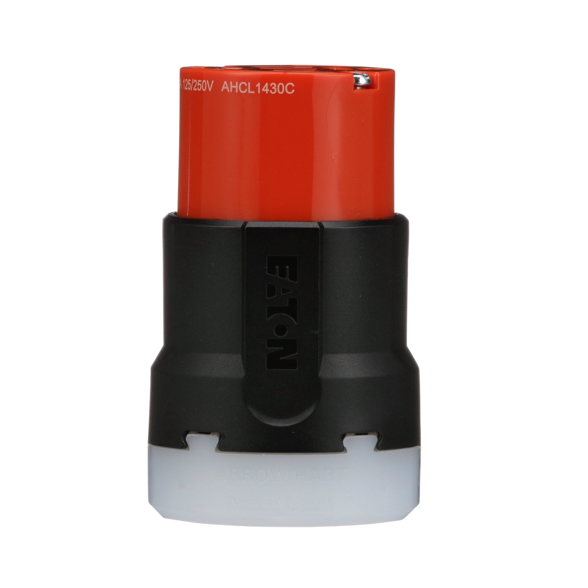 slide 1 of 6, Eaton Arrow Hart Arrow Hart 30-Amp 125/250 -Volt NEMA L14-30C 4-wire grounding Industrial Locking Connector , Orange, 1 ct