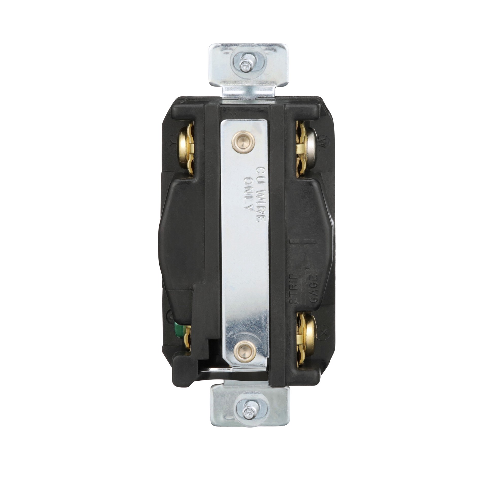 slide 4 of 6, Eaton Arrow Hart Arrow Hart 30 -Amp 125/250-volt Industrial Duplex Outlet , Orange, 1 ct