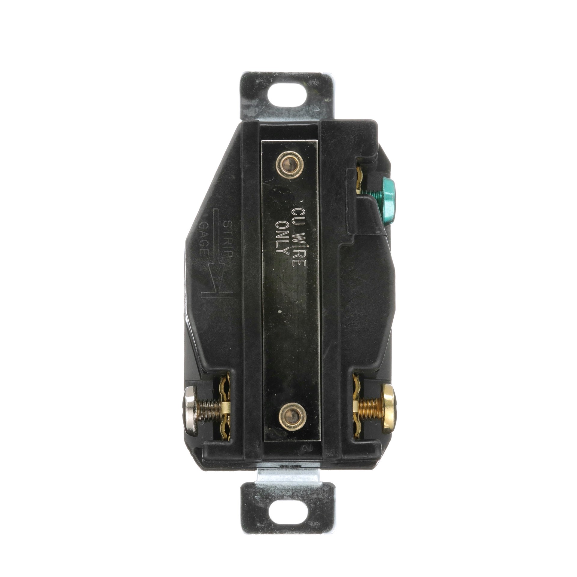 slide 4 of 6, Eaton Arrow Hart Arrow Hart 20 -Amp 125-volt Industrial Duplex Outlet , Yellow, 1 ct