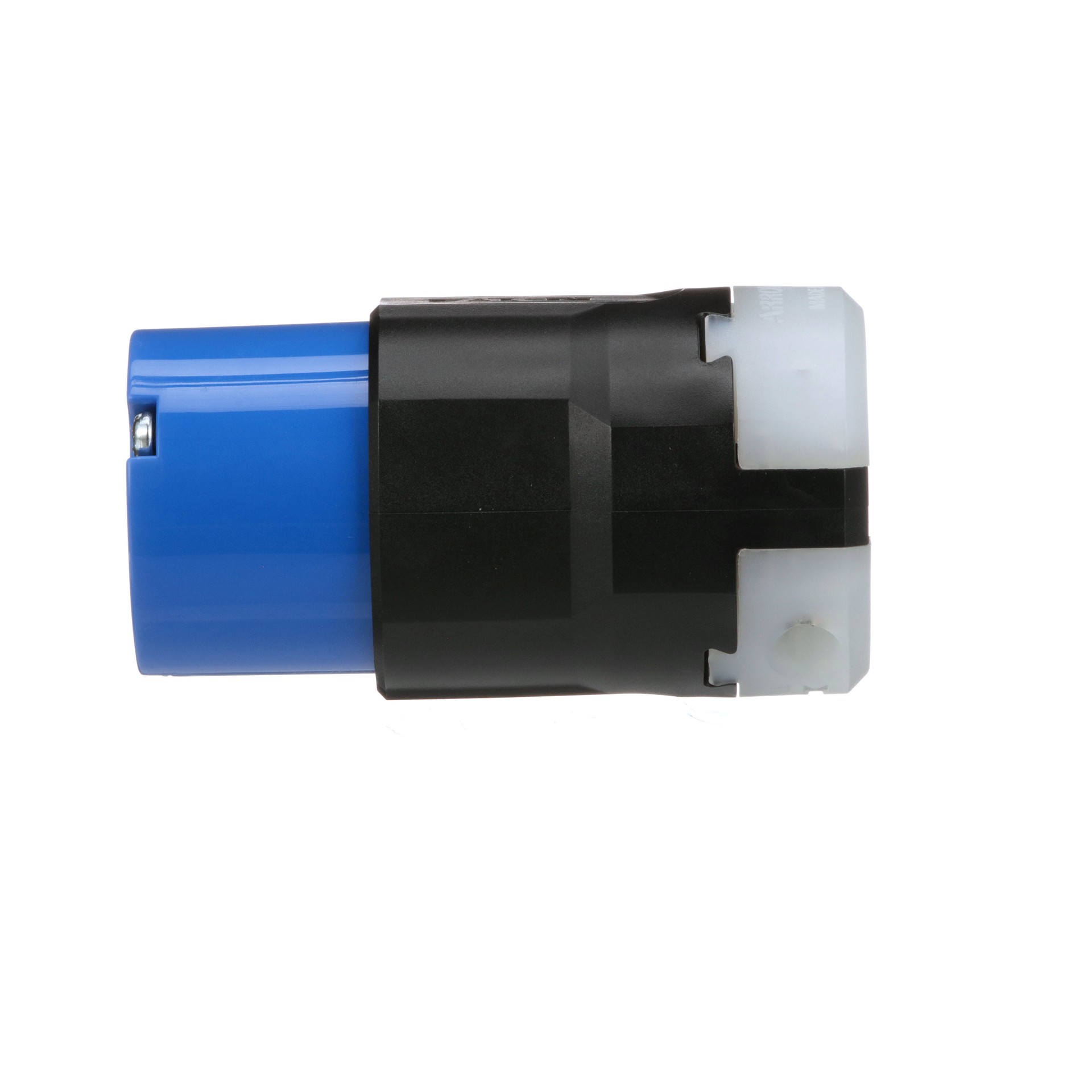 slide 3 of 6, Eaton Arrow Hart Arrow Hart 20-Amp 250 -Volt NEMA L6-20C 3-wire grounding Industrial Locking Connector , Blue, 1 ct