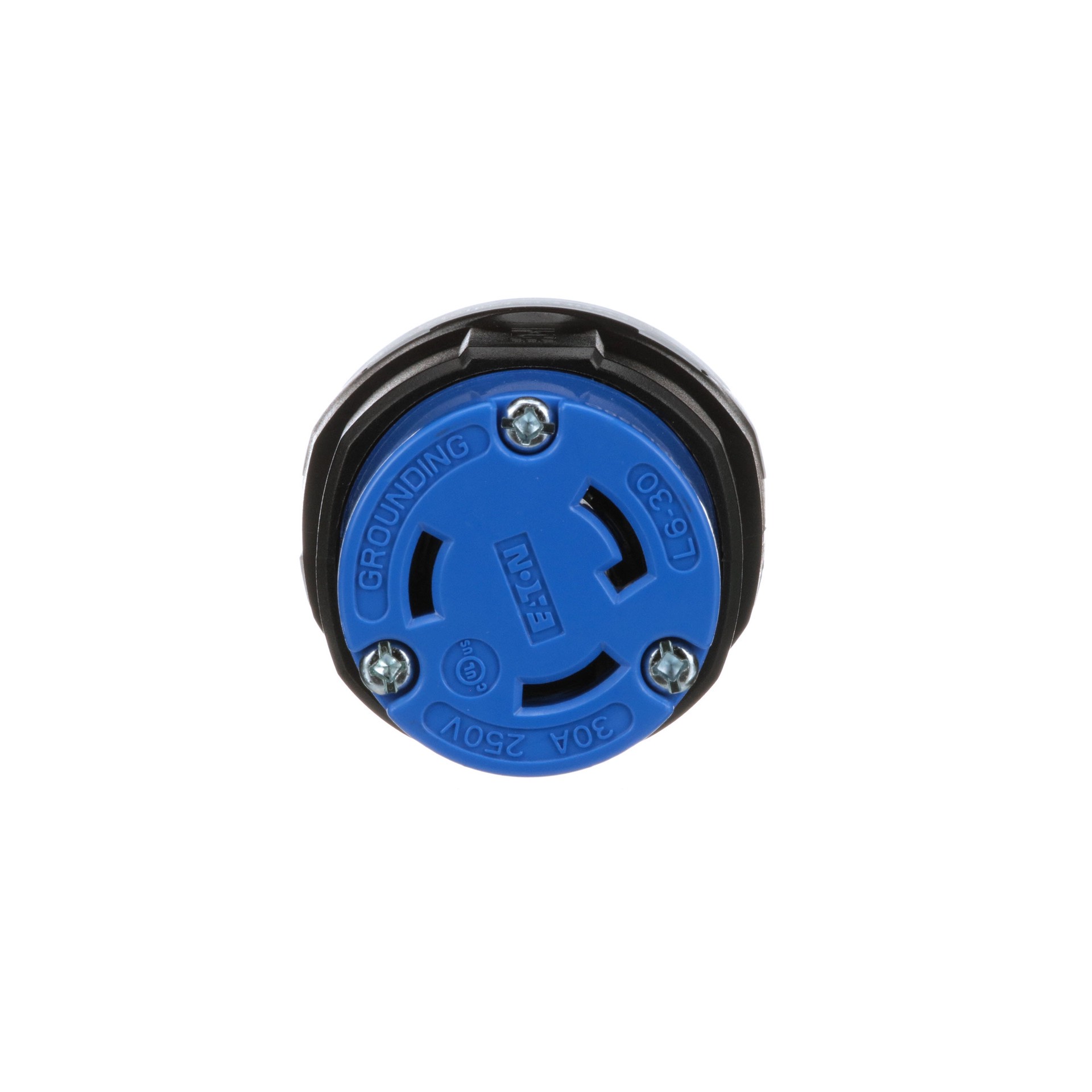 slide 2 of 6, Eaton Arrow Hart 30 250 -Volt NEMA L6-30C 3-wire grounding Industrial Locking Connector , Blue, 1 ct