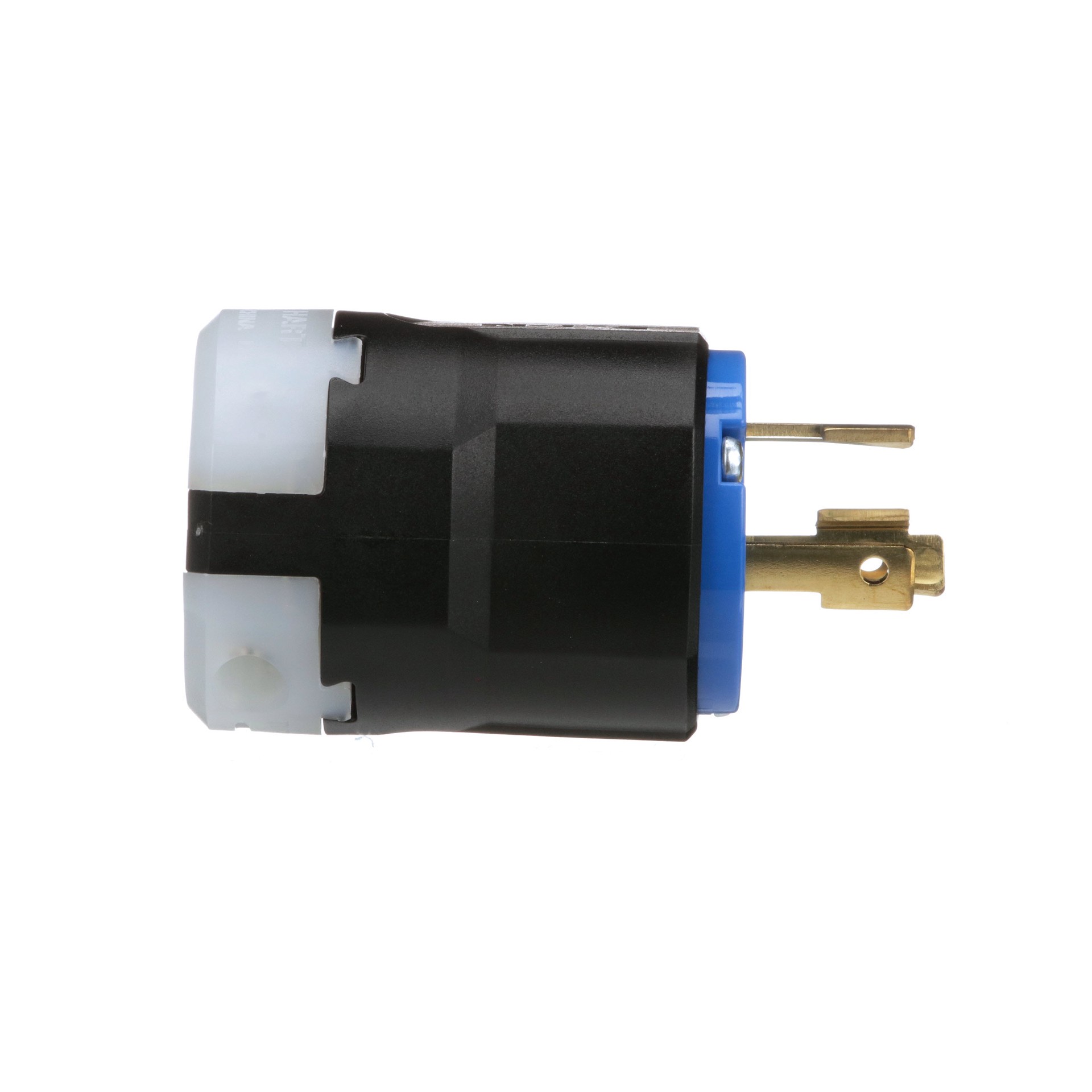 slide 5 of 6, Eaton Arrow Hart Arrow Hart 30-Amp 250 -Volt NEMA L6-30P 3-wire grounding Industrial Locking Plug , Blue, 1 ct