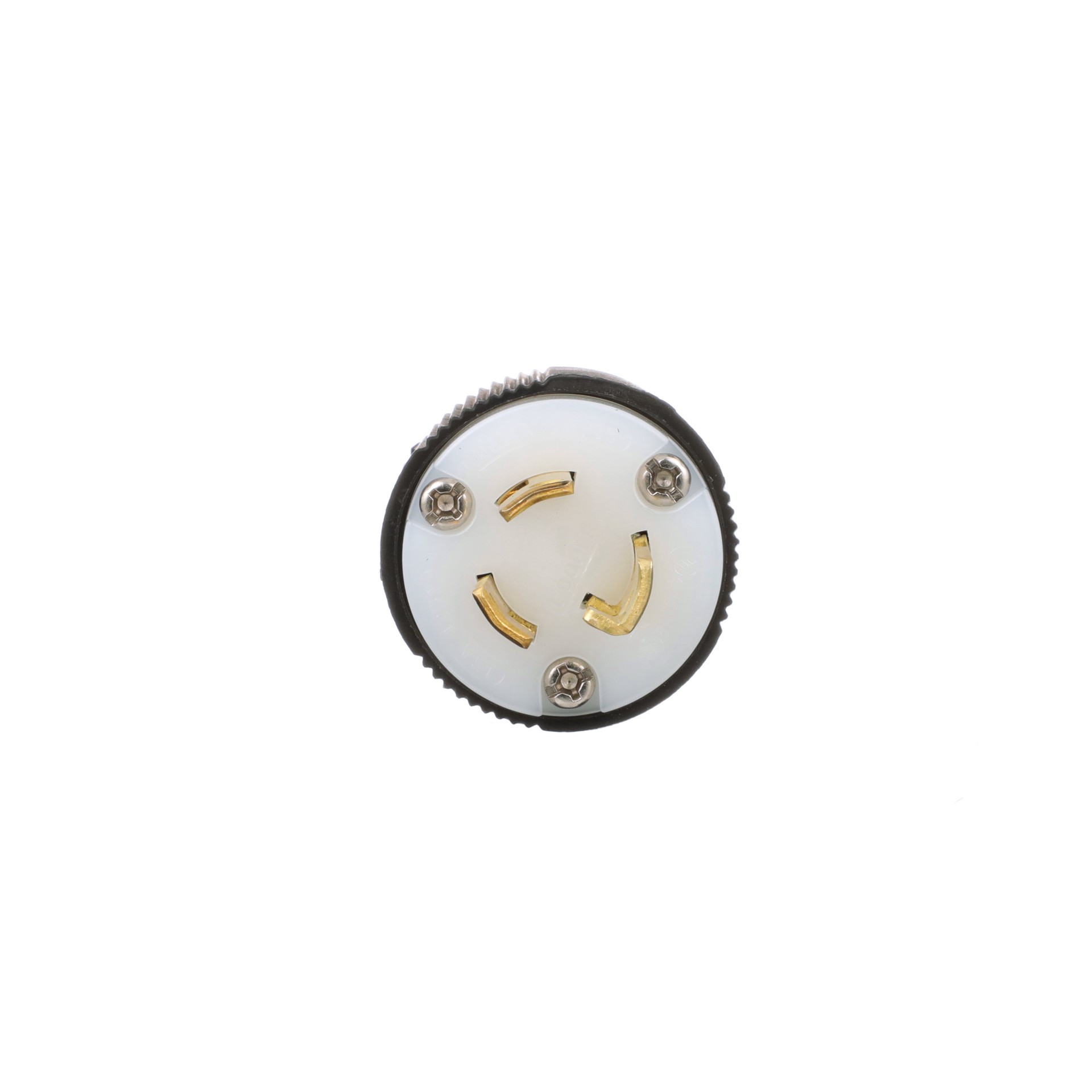 slide 2 of 6, Eaton Arrow Hart 15-Amp 125-Volt NEMA L5-15p 3-wire Grounding Industrial Locking Plug, Black, 1 ct