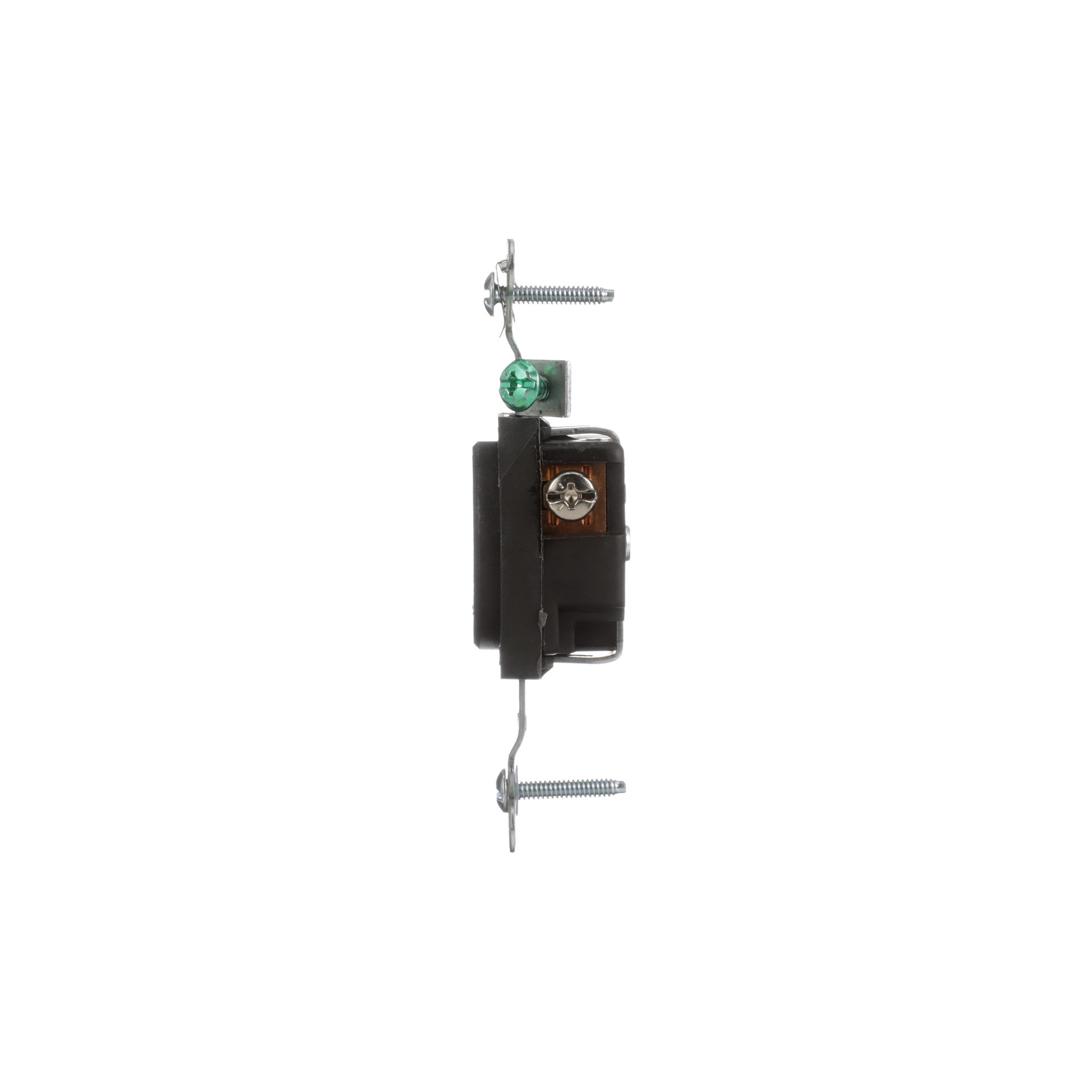 slide 3 of 6, Eaton Arrow Hart Arrow Hart 15 -Amp 125-volt Industrial Duplex Outlet , Black and white, 1 ct