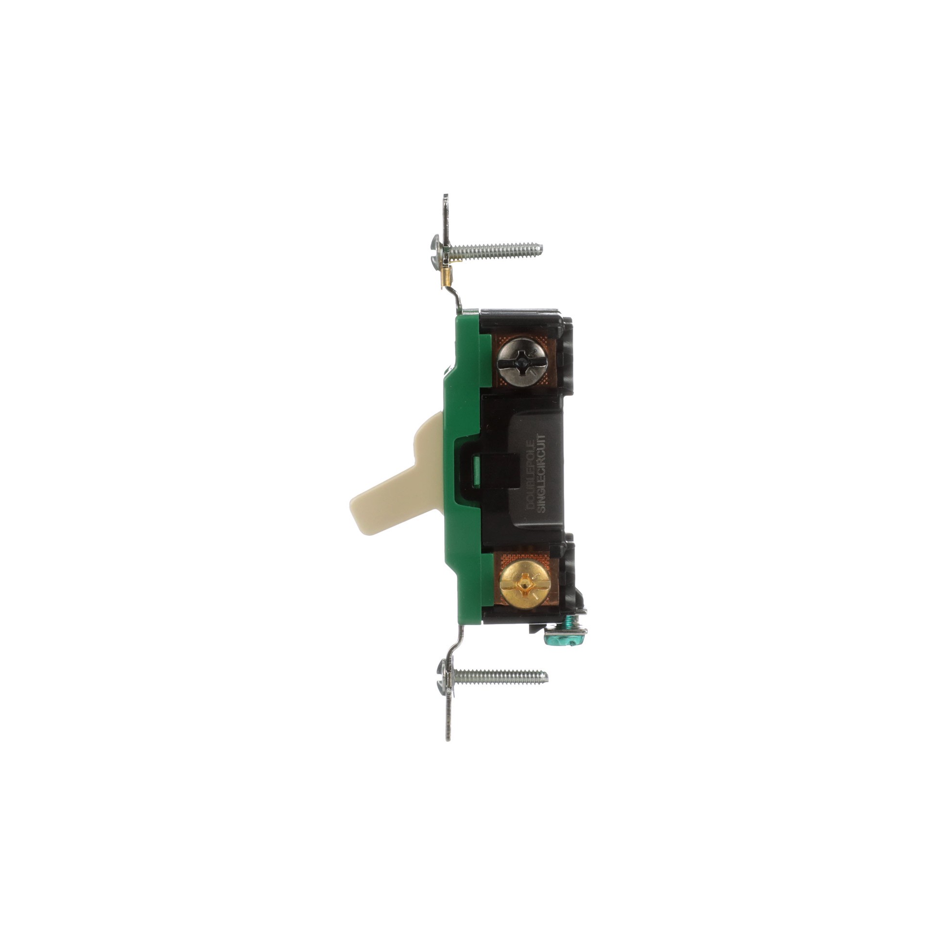 slide 3 of 6, Eaton 30-amp Double pole Toggle Light Switch , Ivory, 1 ct