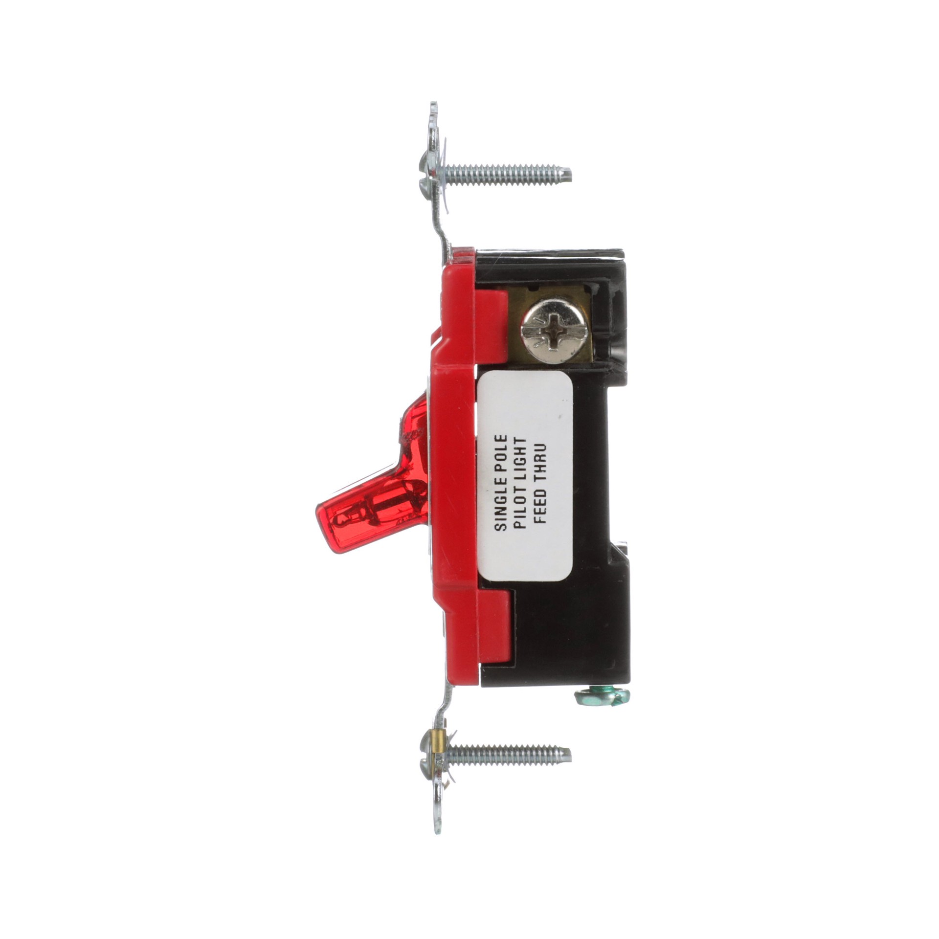 slide 3 of 6, Eaton 20-amp Single-pole Pilot light Toggle Light Switch , Red, 1 ct