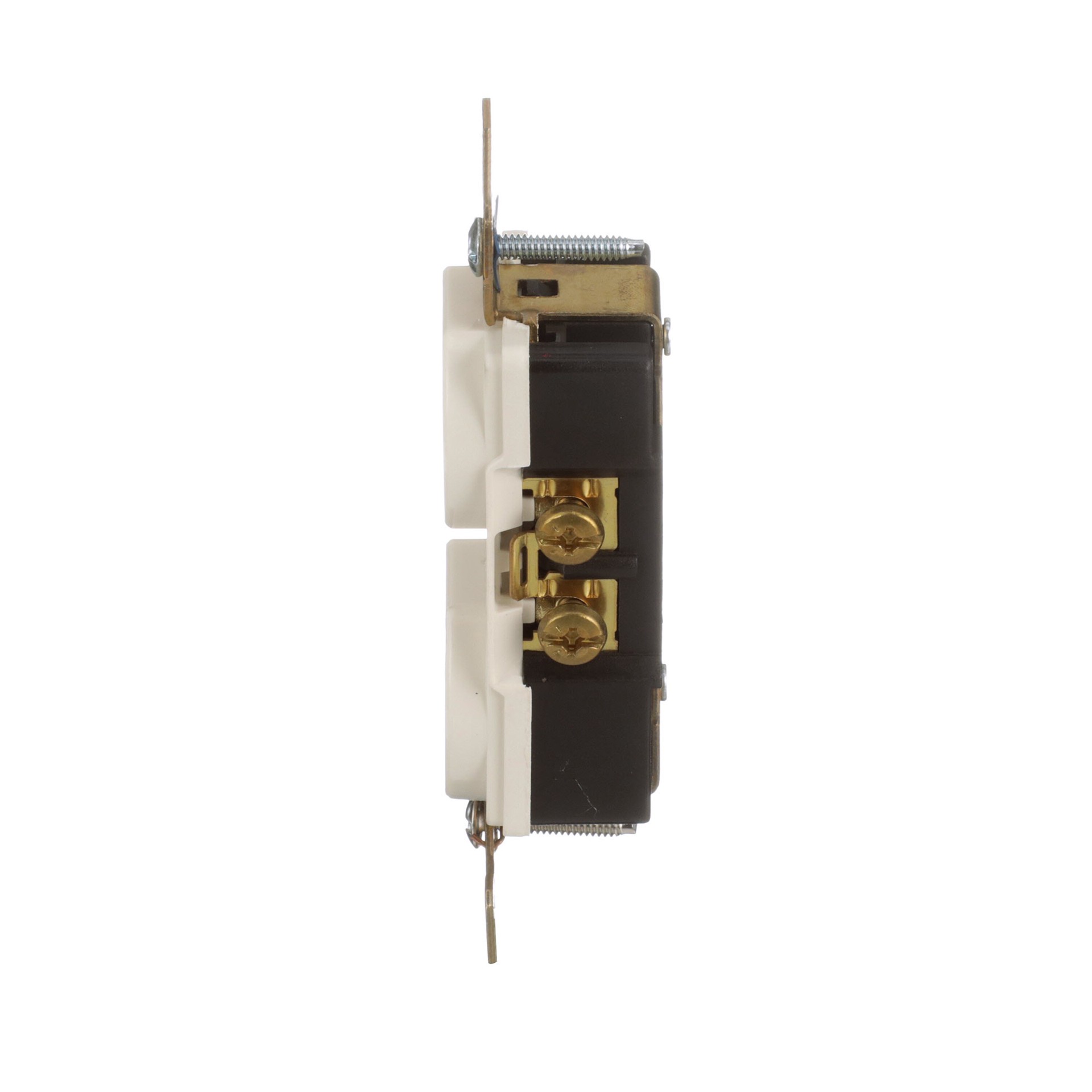 slide 3 of 6, Eaton Arrow Hart 15 -Amp 125-volt Industrial Duplex Outlet , Light almond, 1 ct
