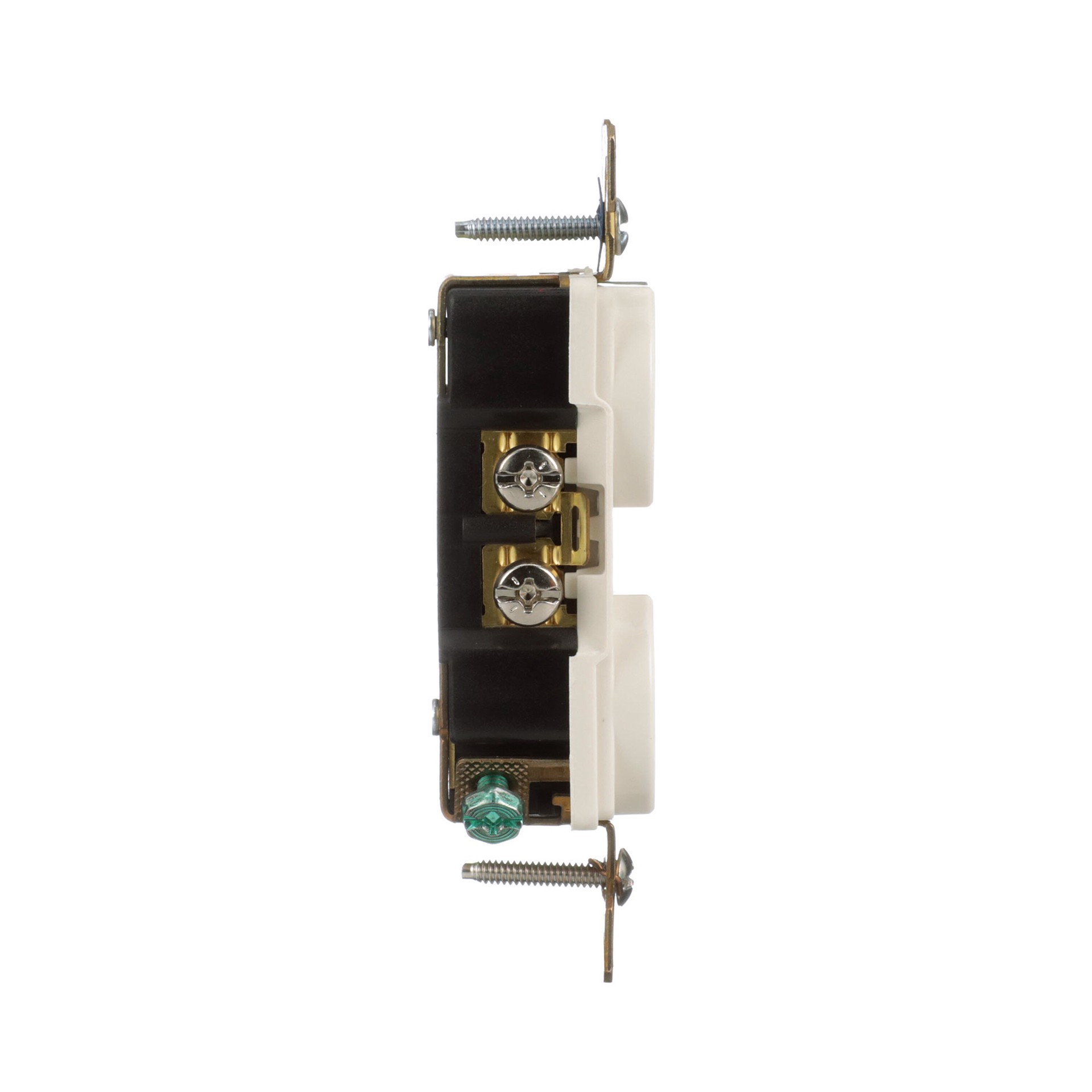 slide 5 of 6, Eaton Arrow Hart 15 -Amp 125-volt Industrial Duplex Outlet , Light almond, 1 ct