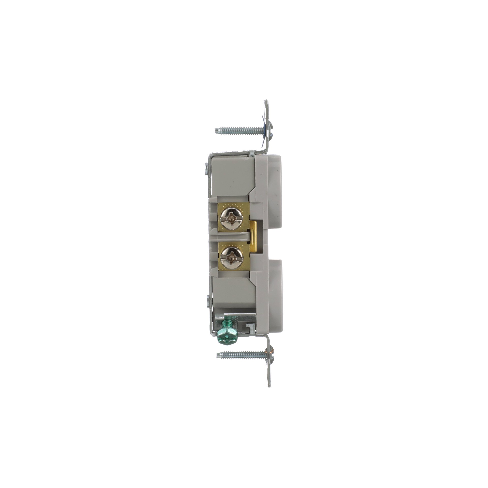 slide 5 of 6, Eaton Arrow Hart 20 -Amp 125-volt Residential/Commercial Duplex Outlet , Gray, 1 ct
