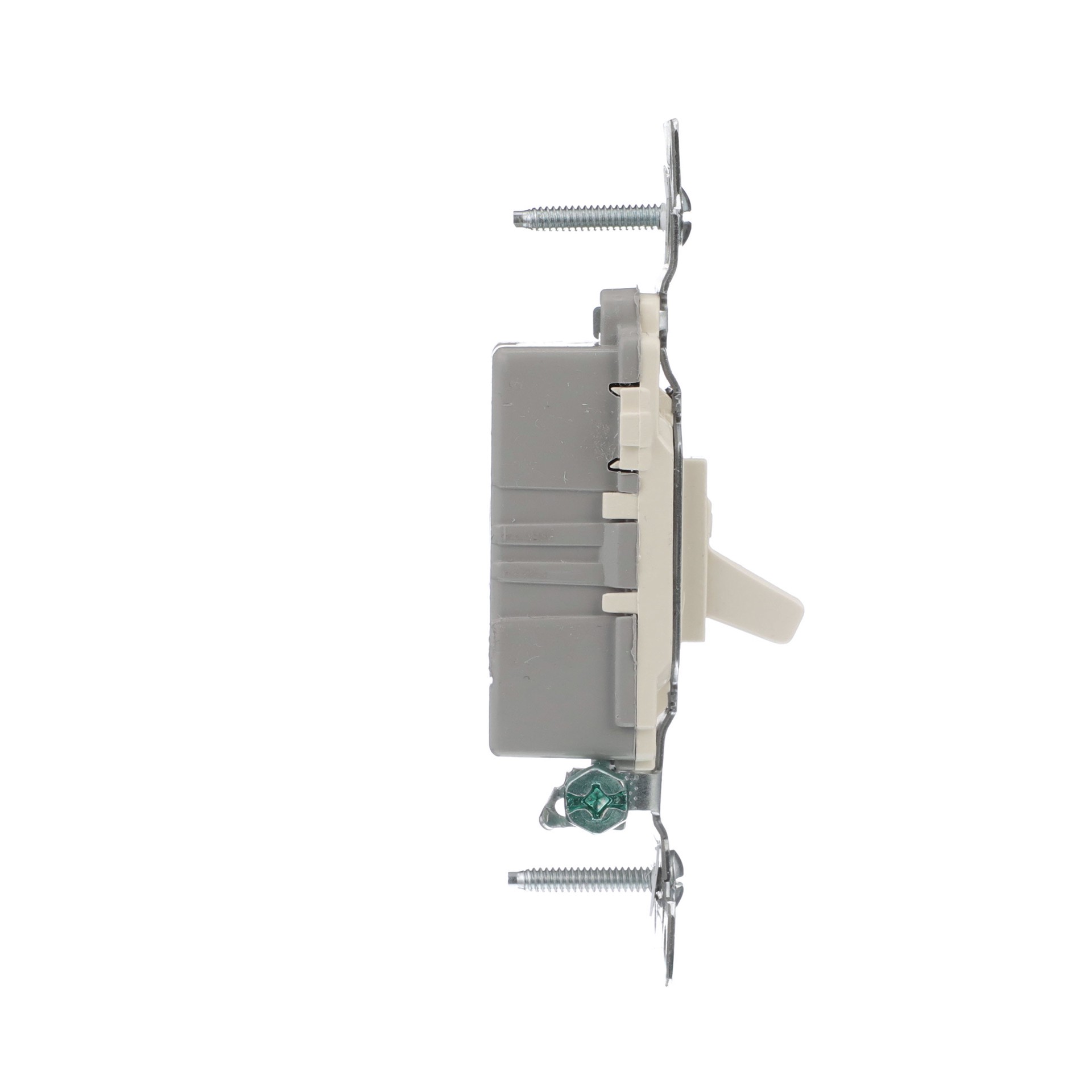 slide 5 of 6, Eaton 15-amp Single-pole Toggle Light Switch , Light almond, 1 ct