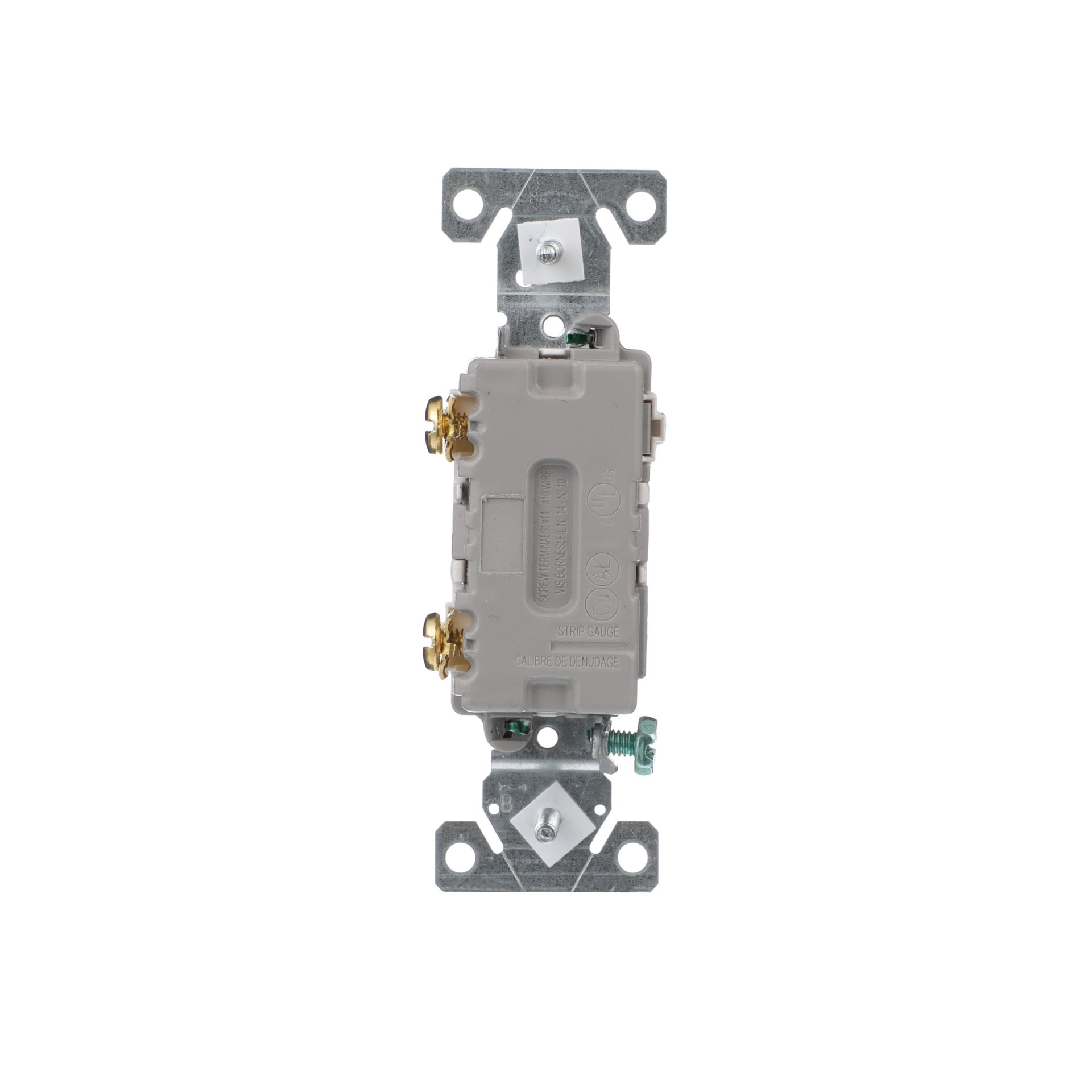 slide 4 of 6, Eaton 15-amp Single-pole Toggle Light Switch , White, 1 ct