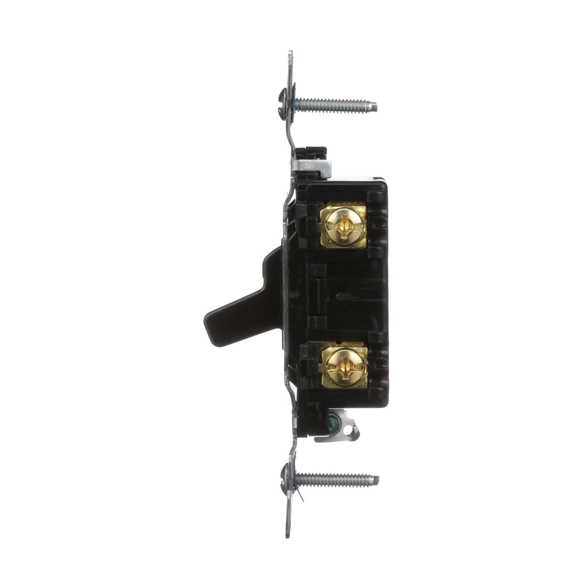 slide 3 of 6, Eaton 20-amp Single-pole Toggle Light Switch , Black, 1 ct