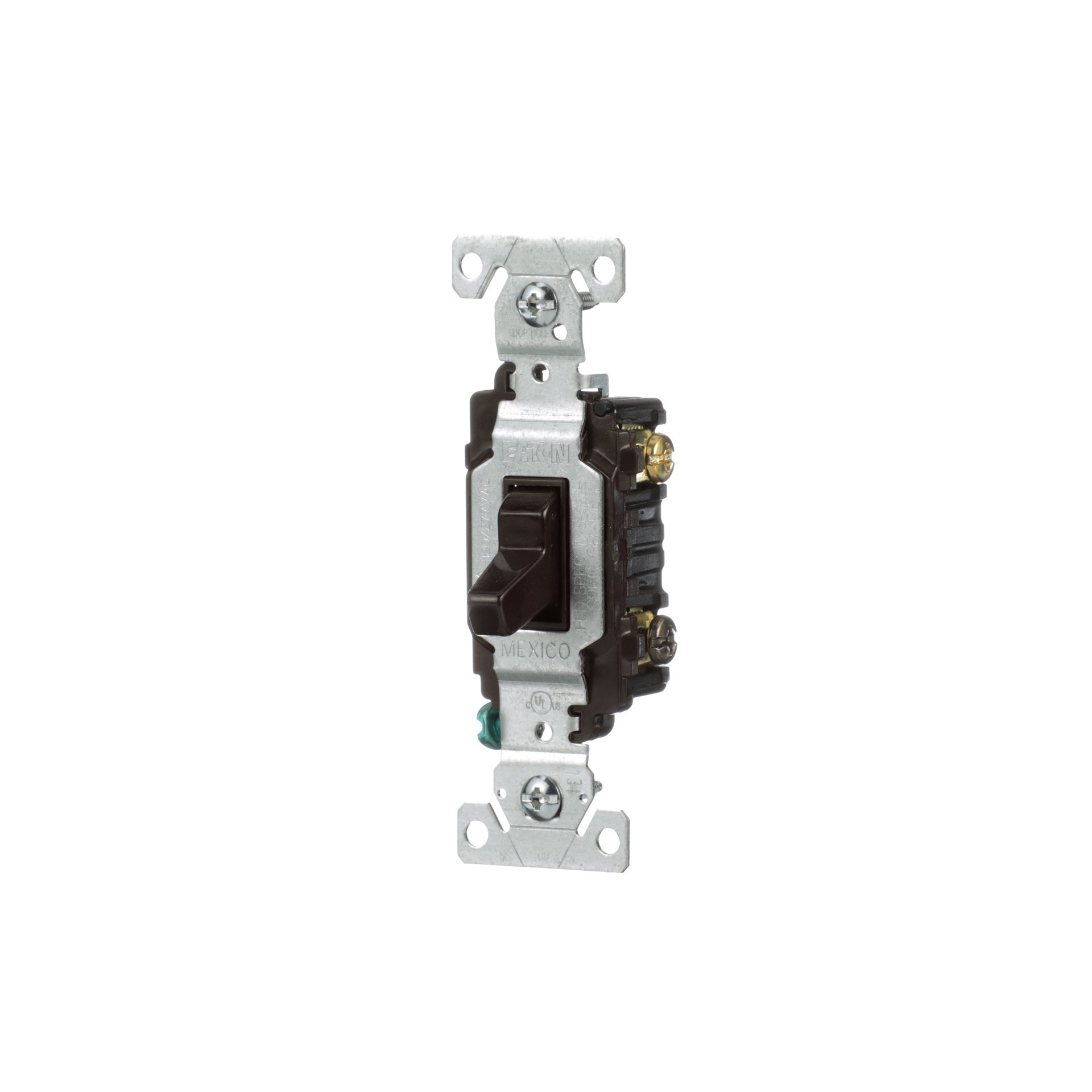 slide 2 of 6, Eaton 20-amp 3-way Toggle Light Switch , Brown, 1 ct