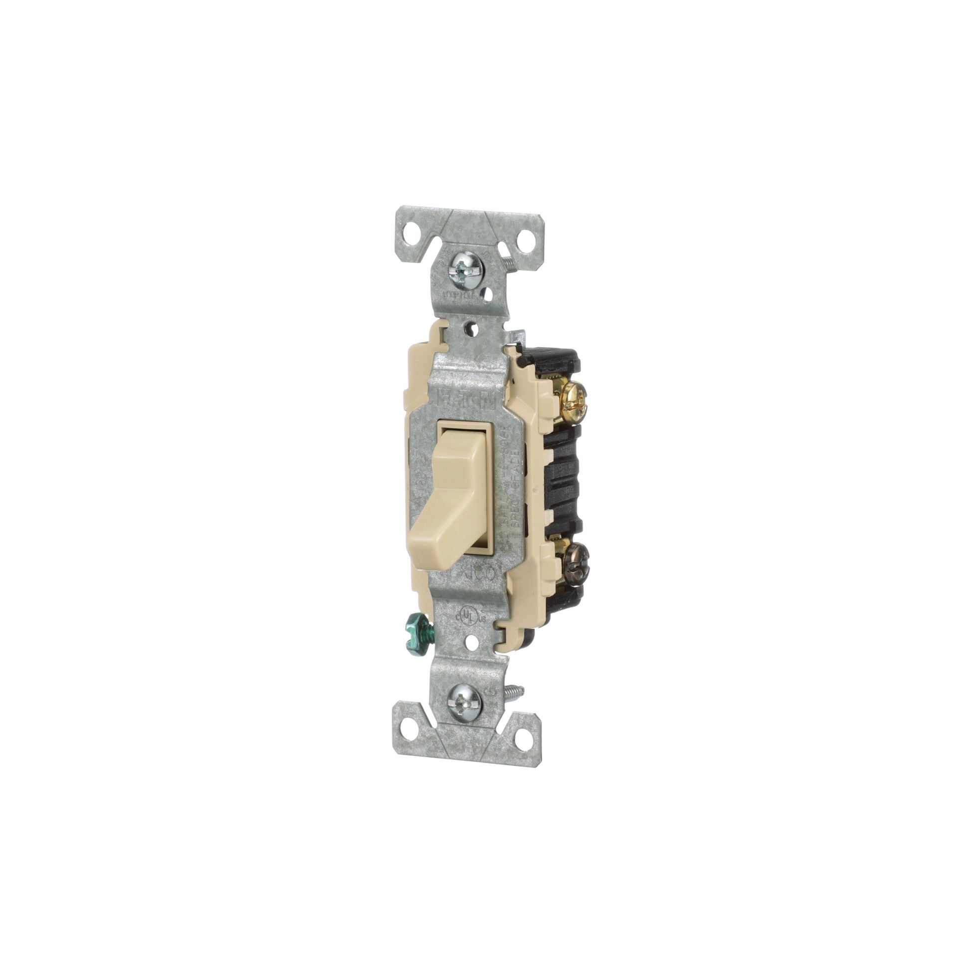 slide 2 of 6, Eaton 20-amp 3-way Toggle Light Switch , Ivory, 1 ct
