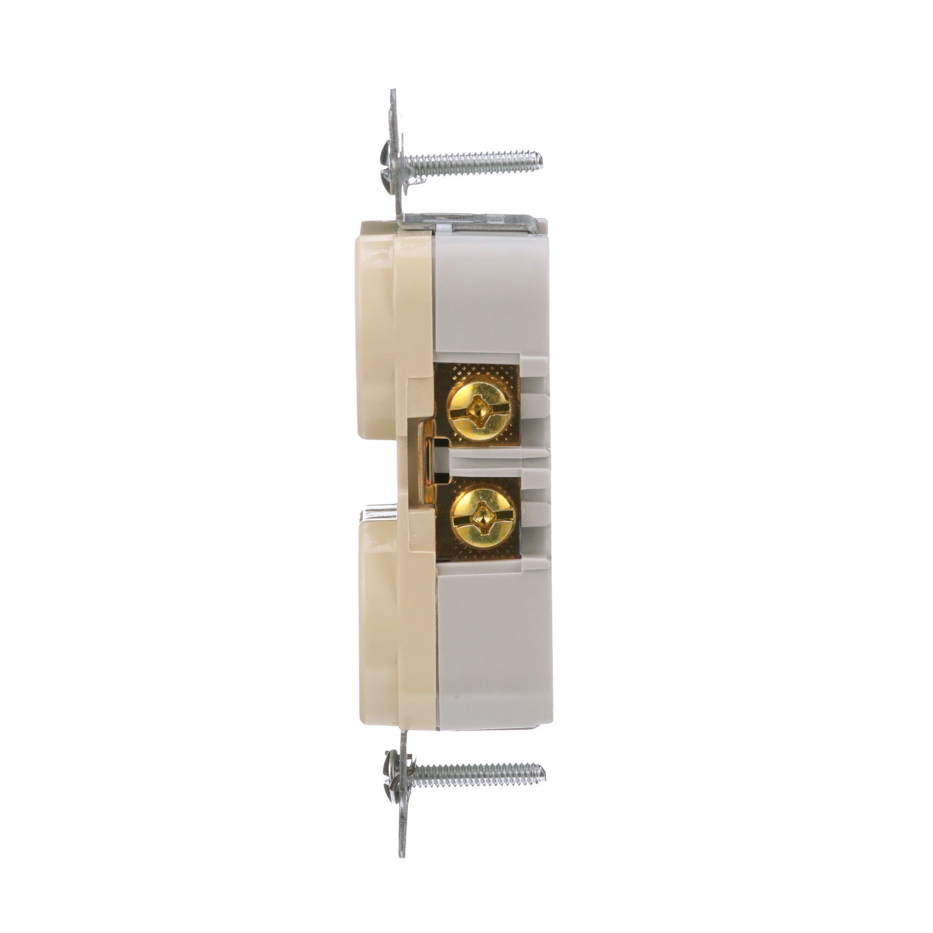 slide 3 of 6, Eaton Arrow Hart 15 -Amp 125-volt Tamper Resistant Residential/Commercial Duplex Outlet , Ivory, 1 ct